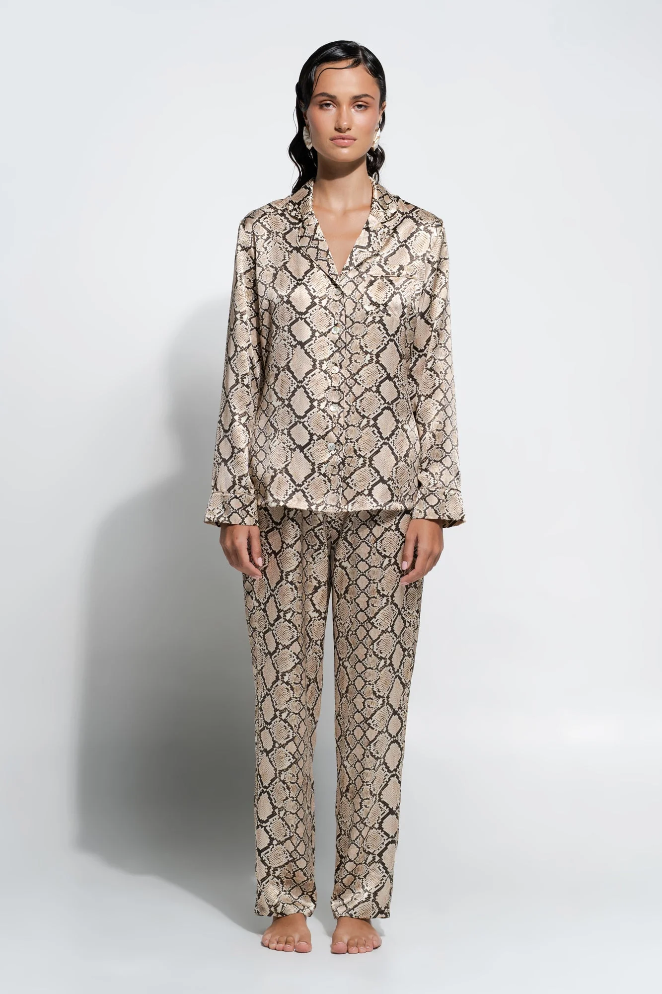 Fine Finishes Pajama | Python Print - Image 5
