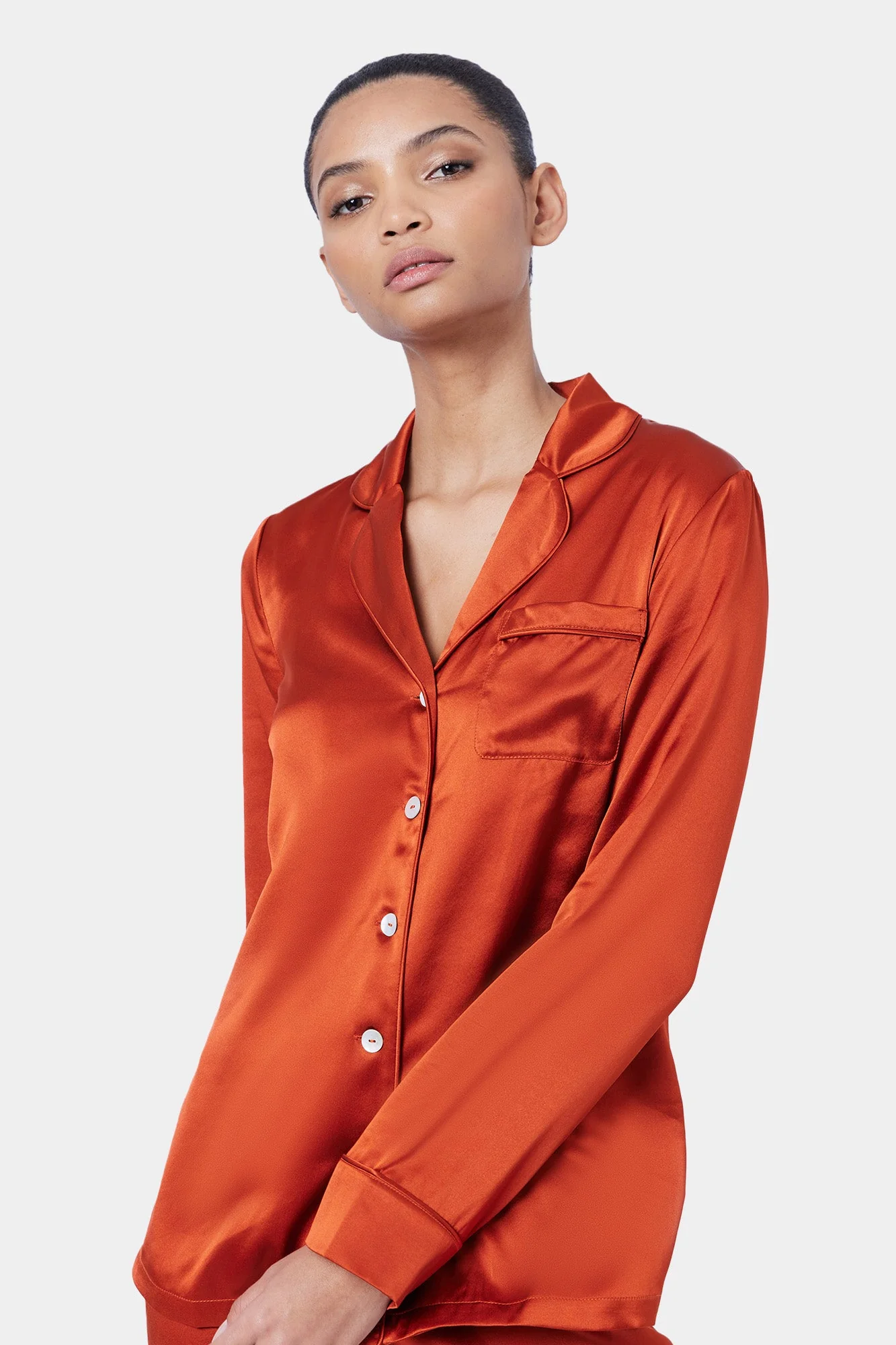 Fine Finishes Pajama | Rust - Image 2