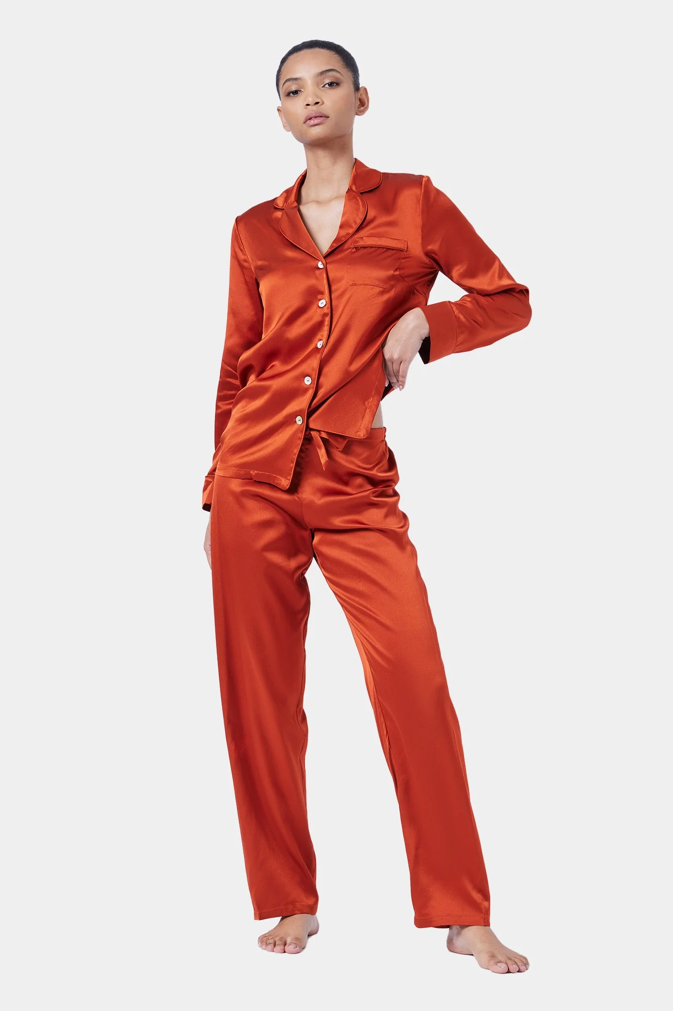 Fine Finishes Pajama | Rust - Image 5