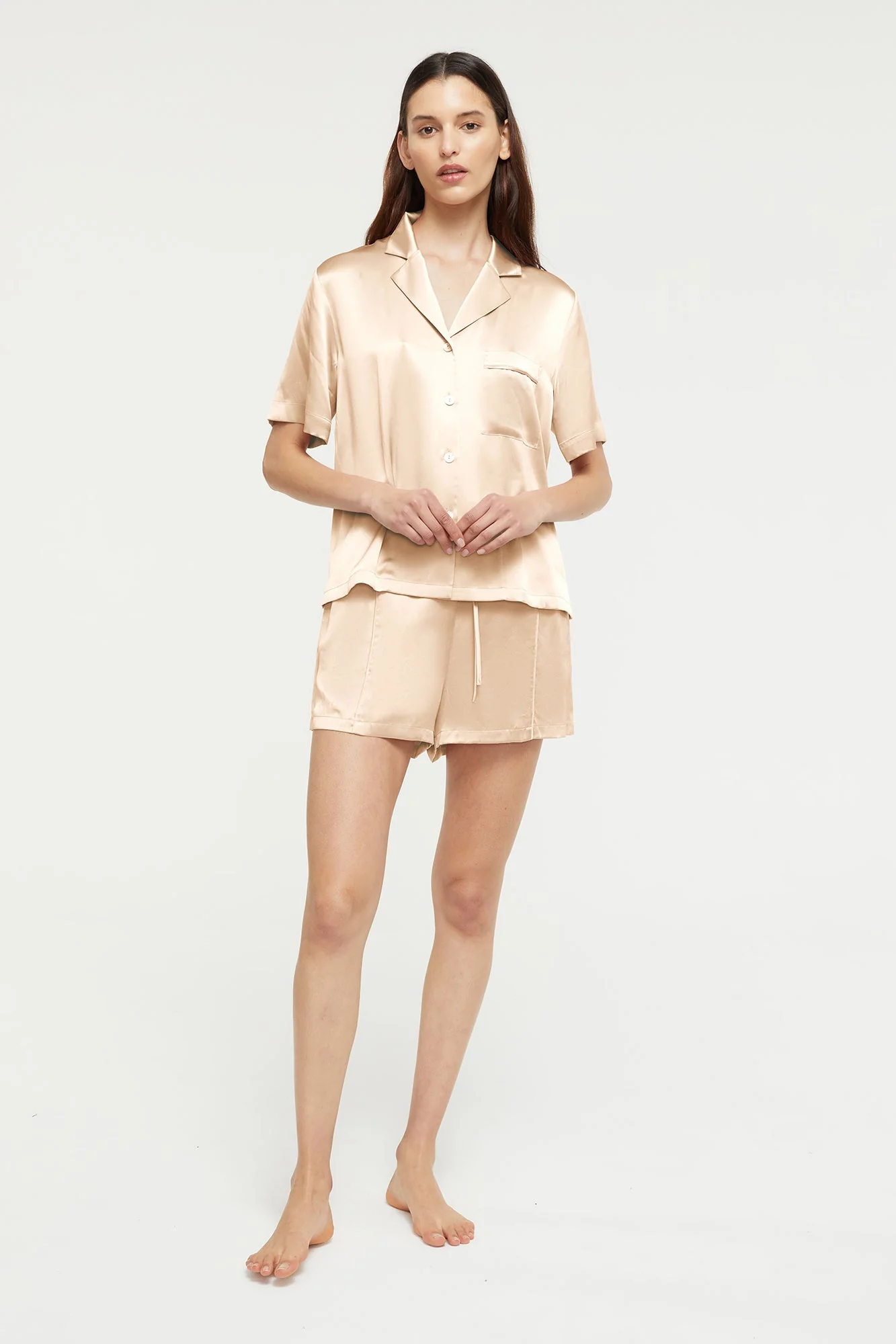 Fine Finishes Short Pajama | Mink - Image 5
