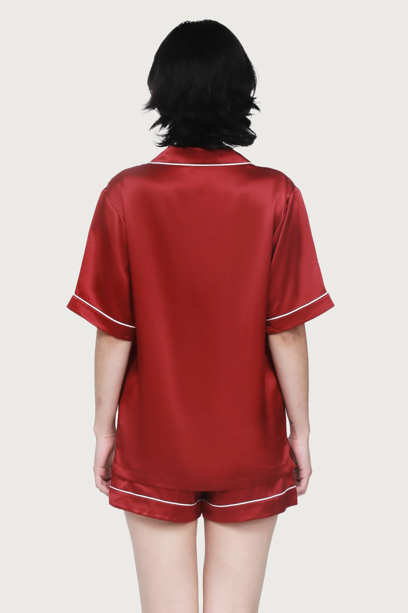 Fine Finishes Short Pajama | Red - Image 4