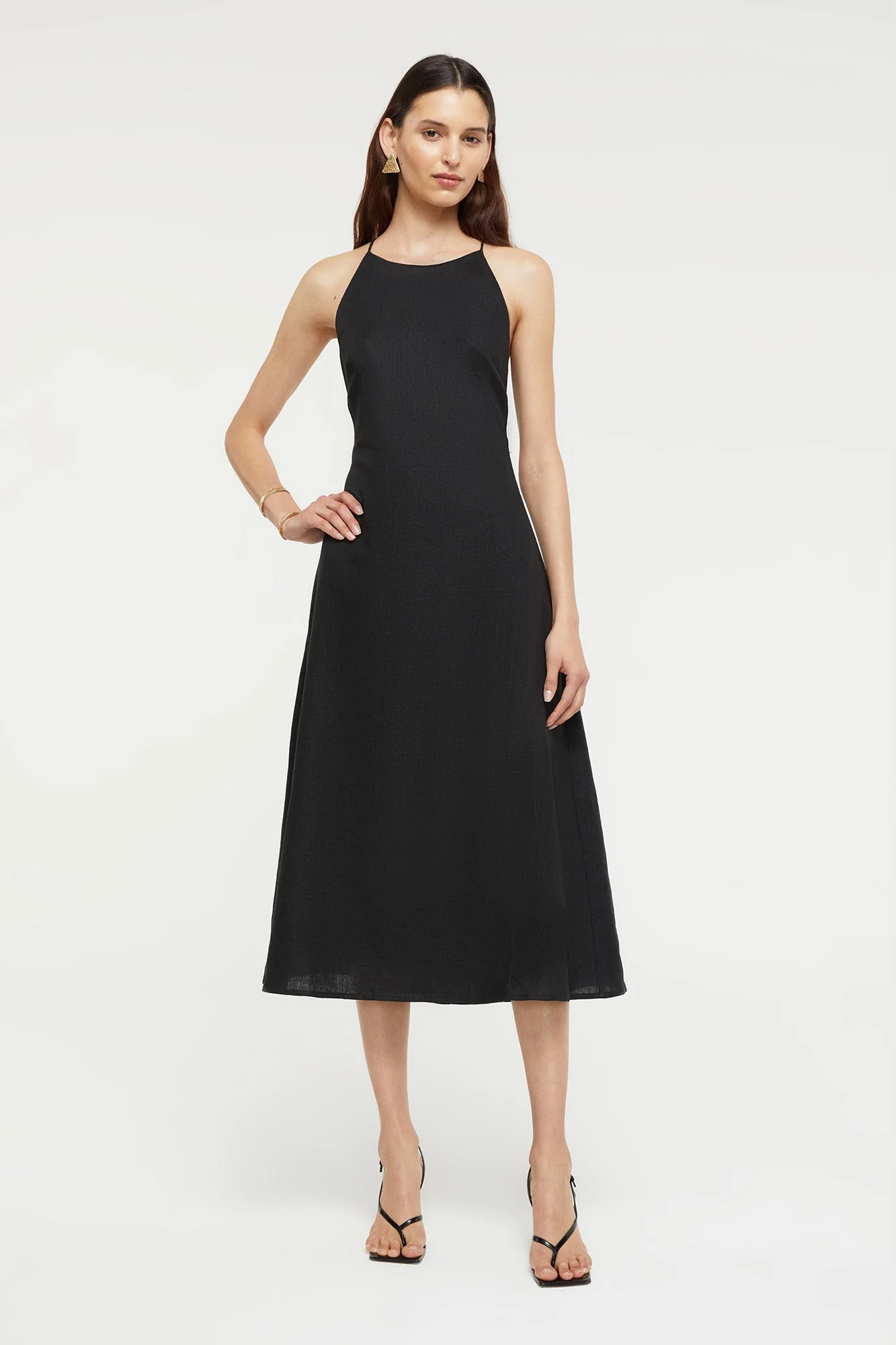 Frankie Flare Dress | Black