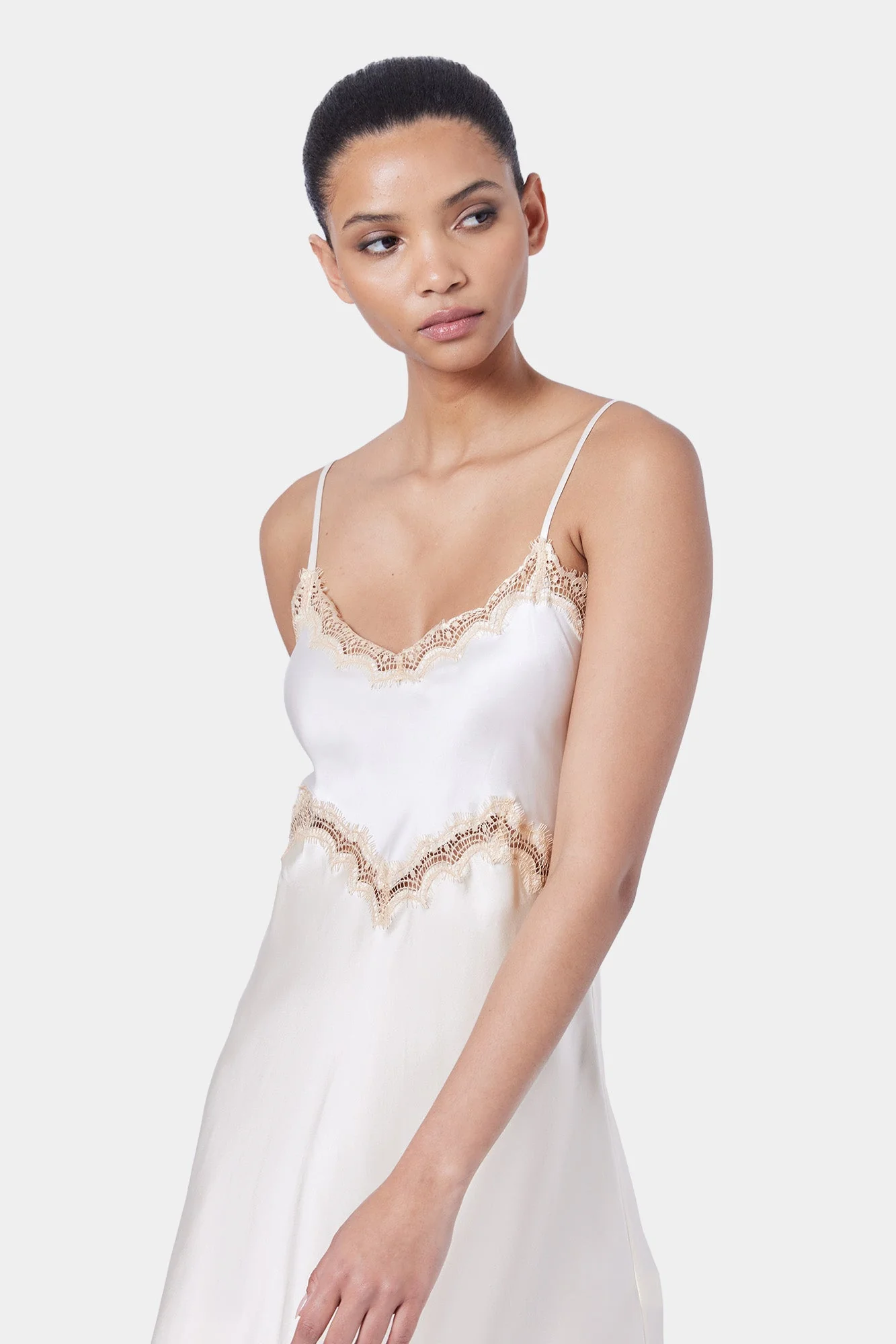 Hope Mini Dress | Vanilla - Image 2