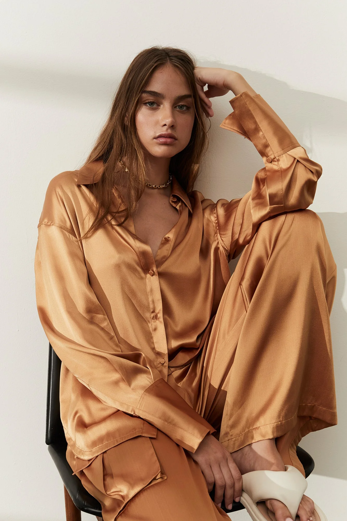 Iris Pant | Caramel - Image 2