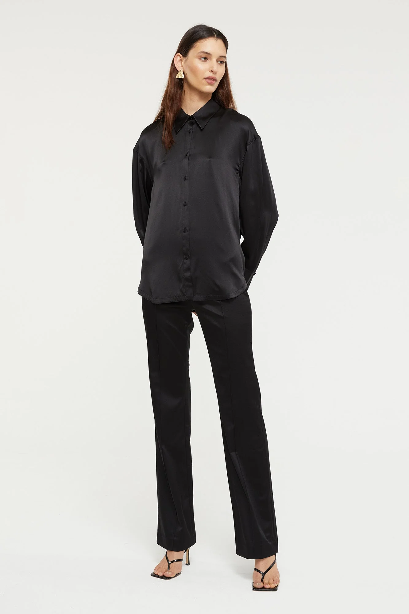Iris Shirt | Black - Image 5