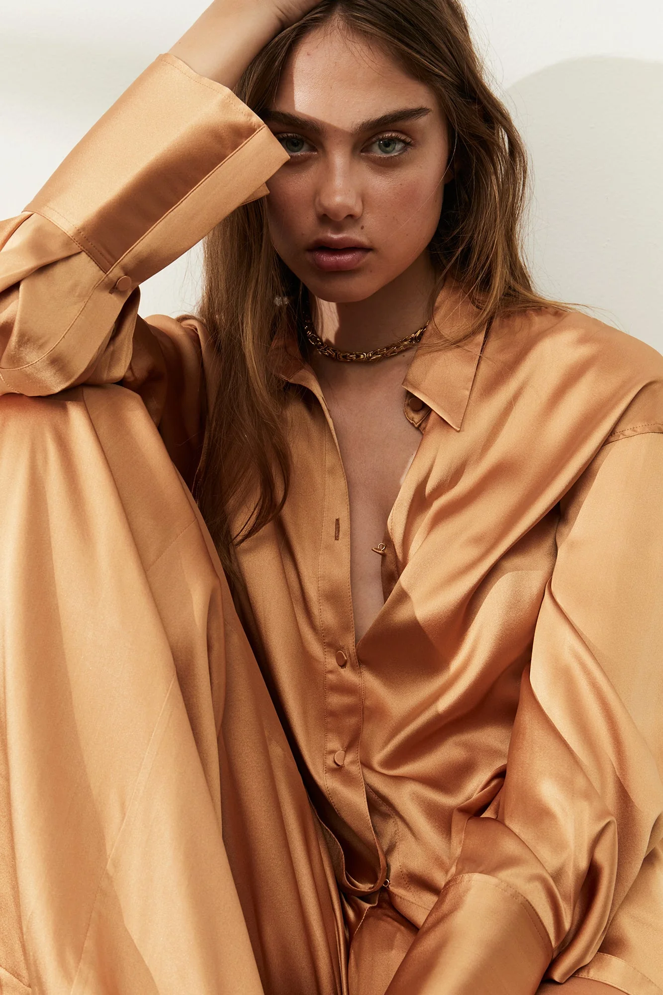 Iris Shirt | Caramel - Image 2