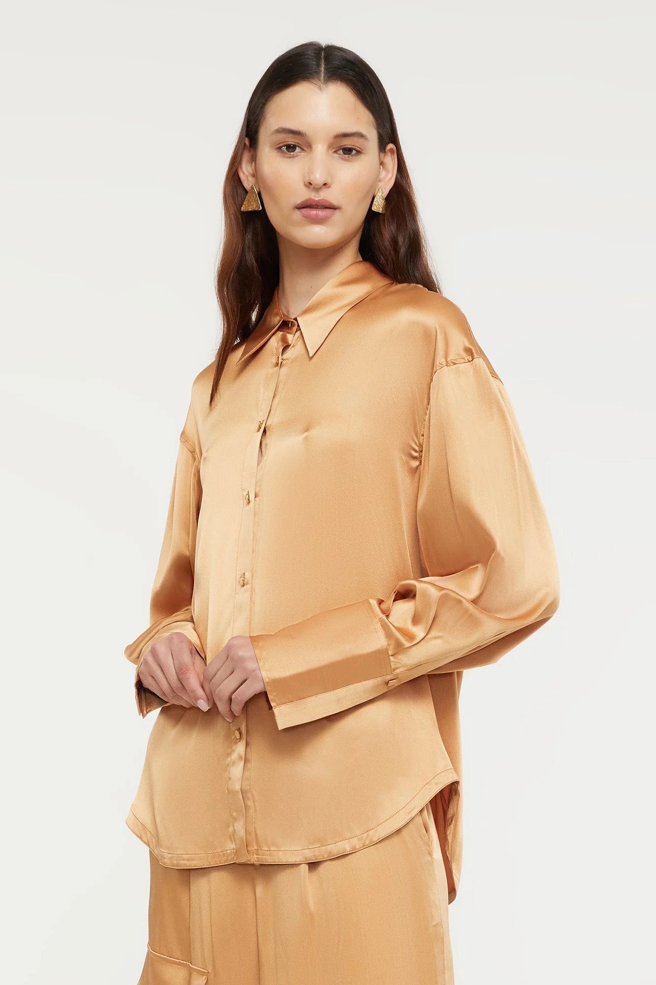 Iris Shirt | Caramel - Image 4