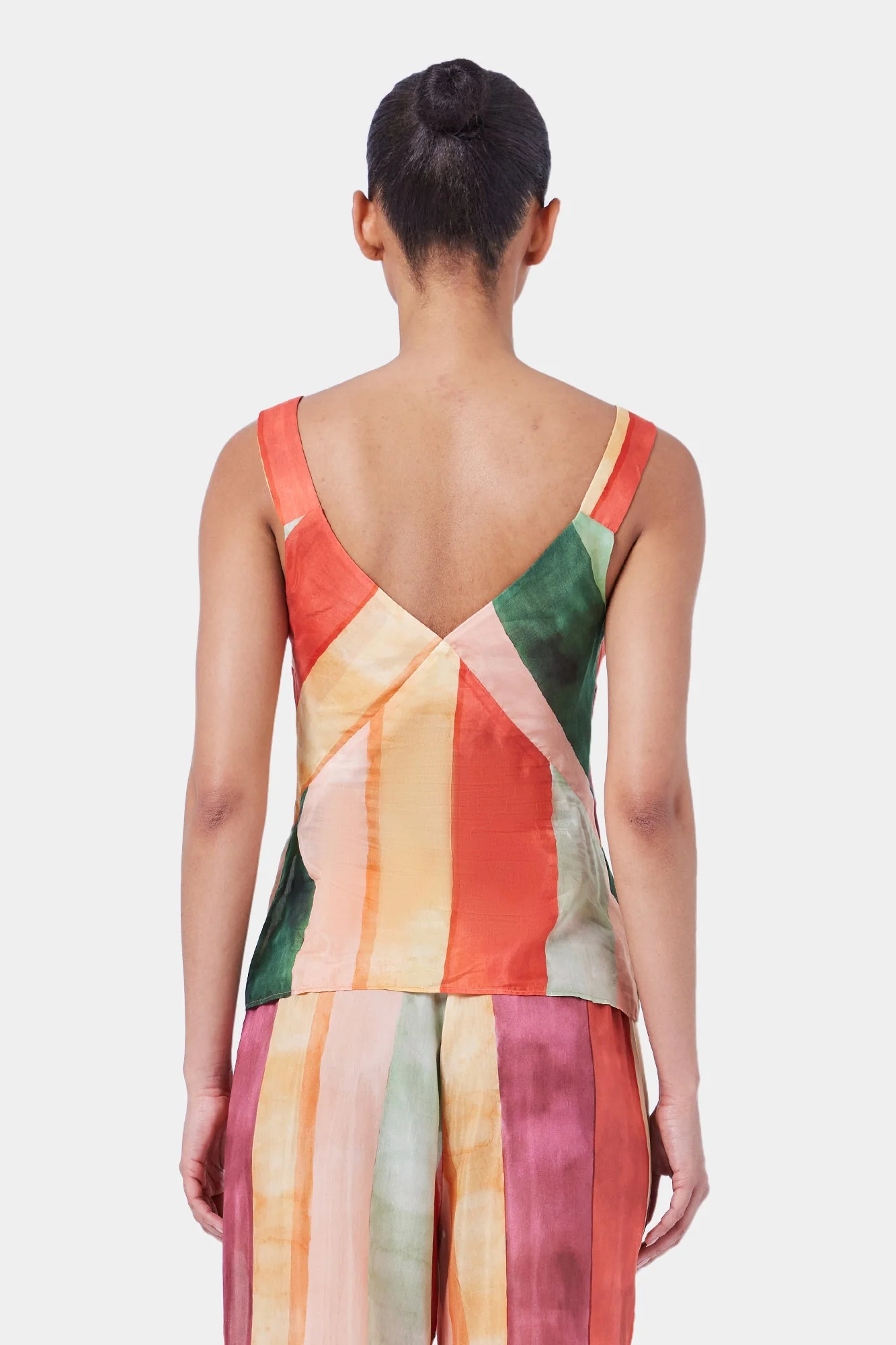 Laos Stripe Cotton Cami | Stripe Print - Image 5