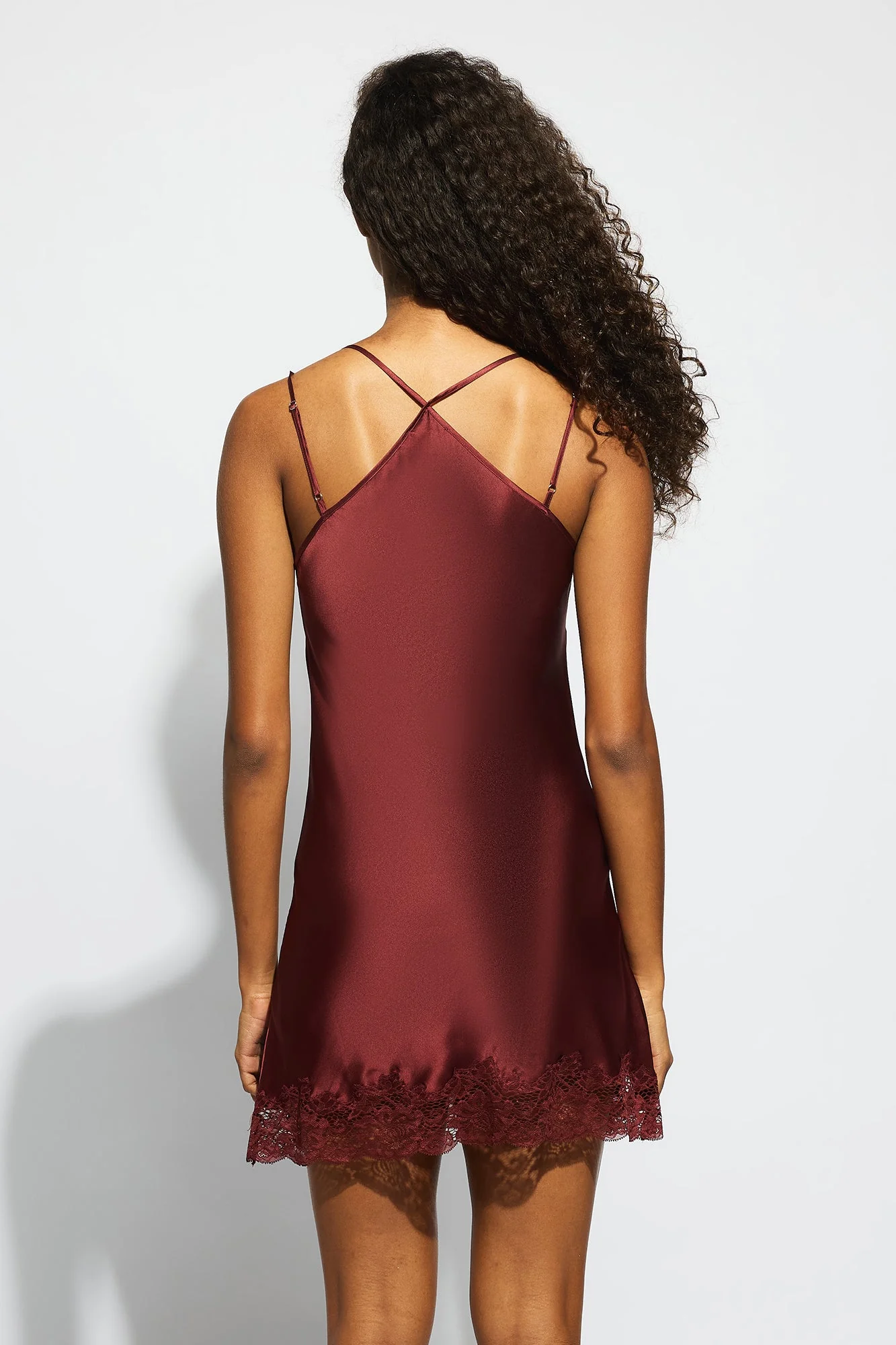 Layla Chemise | Ruby Red - Image 6
