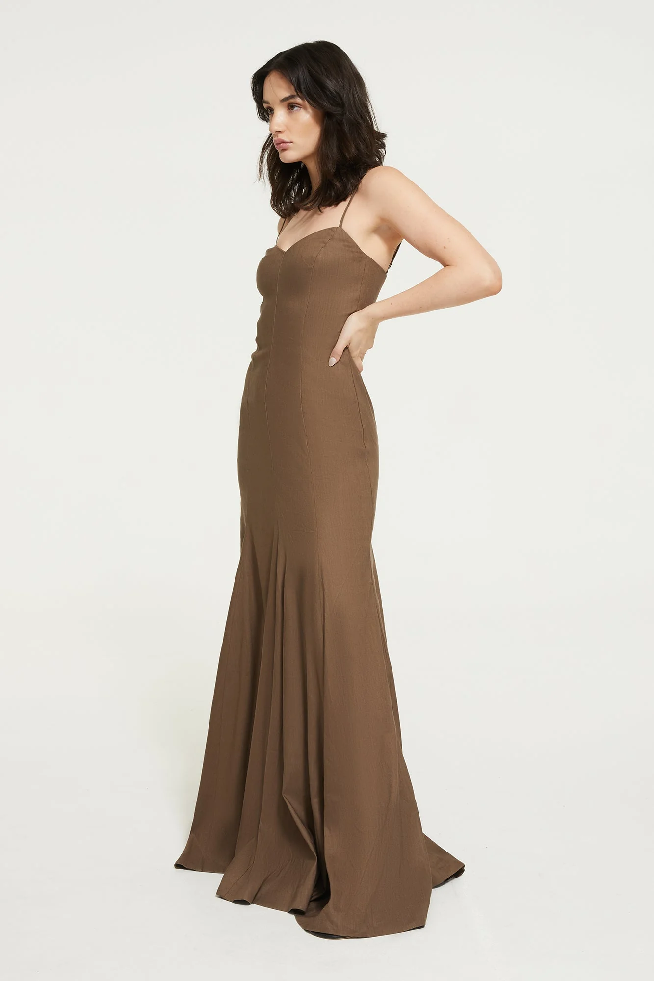 Mamacita Maxi Dress | Cocoa - Image 4