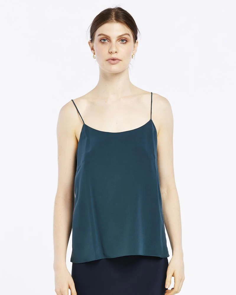 Ruby Round Neck Cami | Pine - Image 4