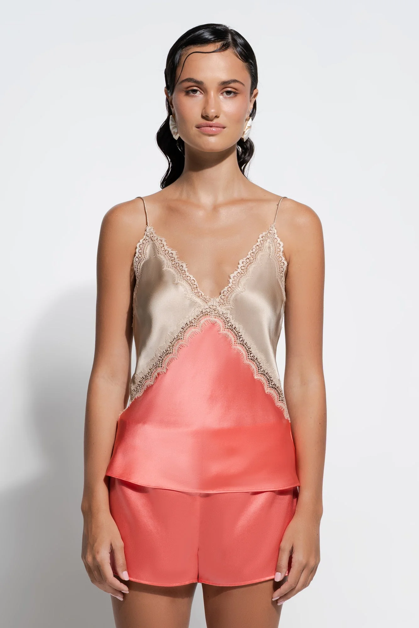 Sadie Cami | Coral/Almond - Image 5