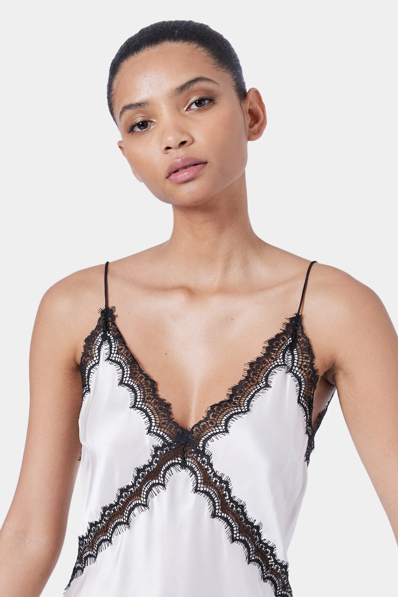 Sadie Top | Cream W/Black - Image 2