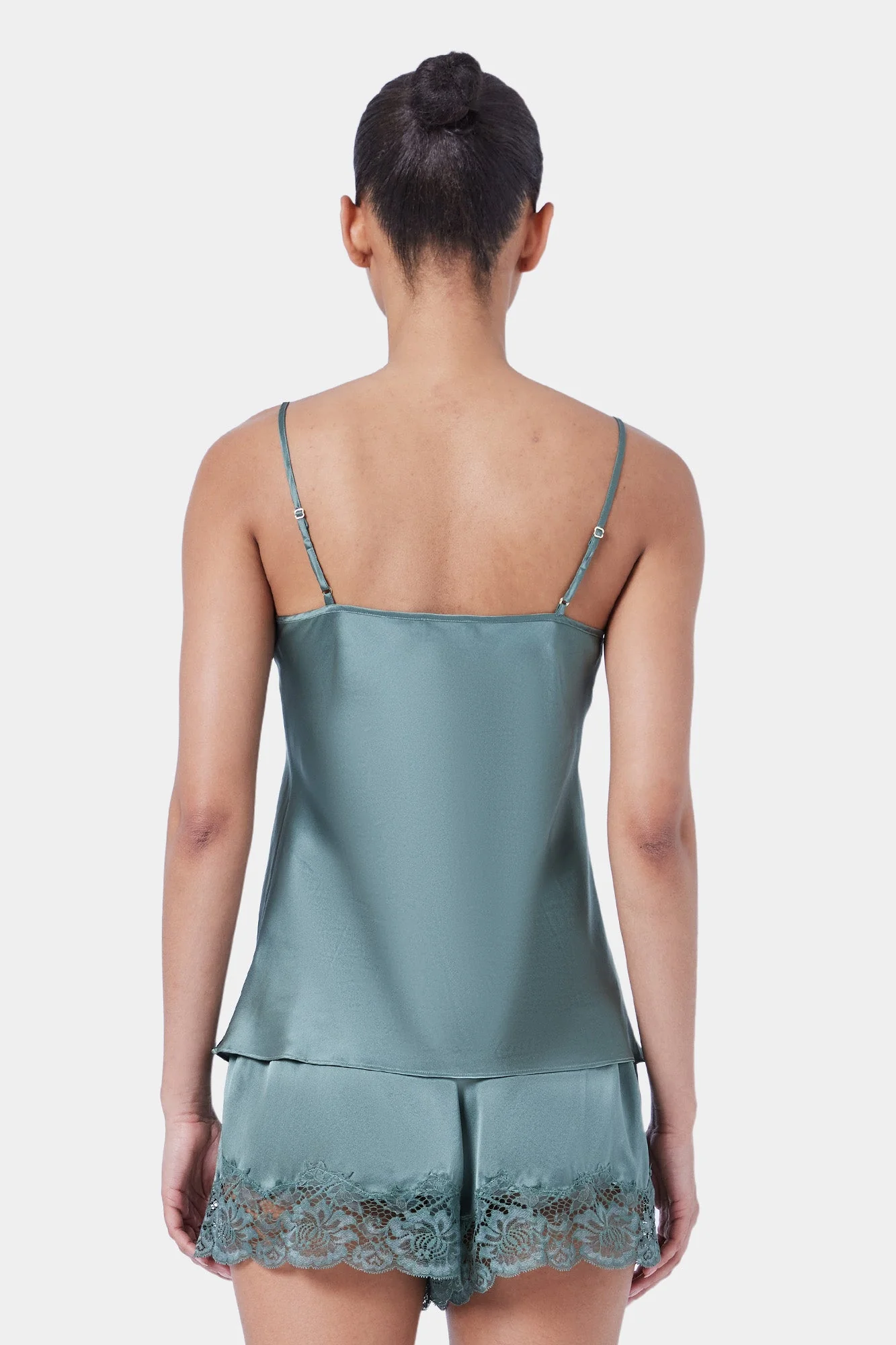 Silk Cami | Moss - Image 5
