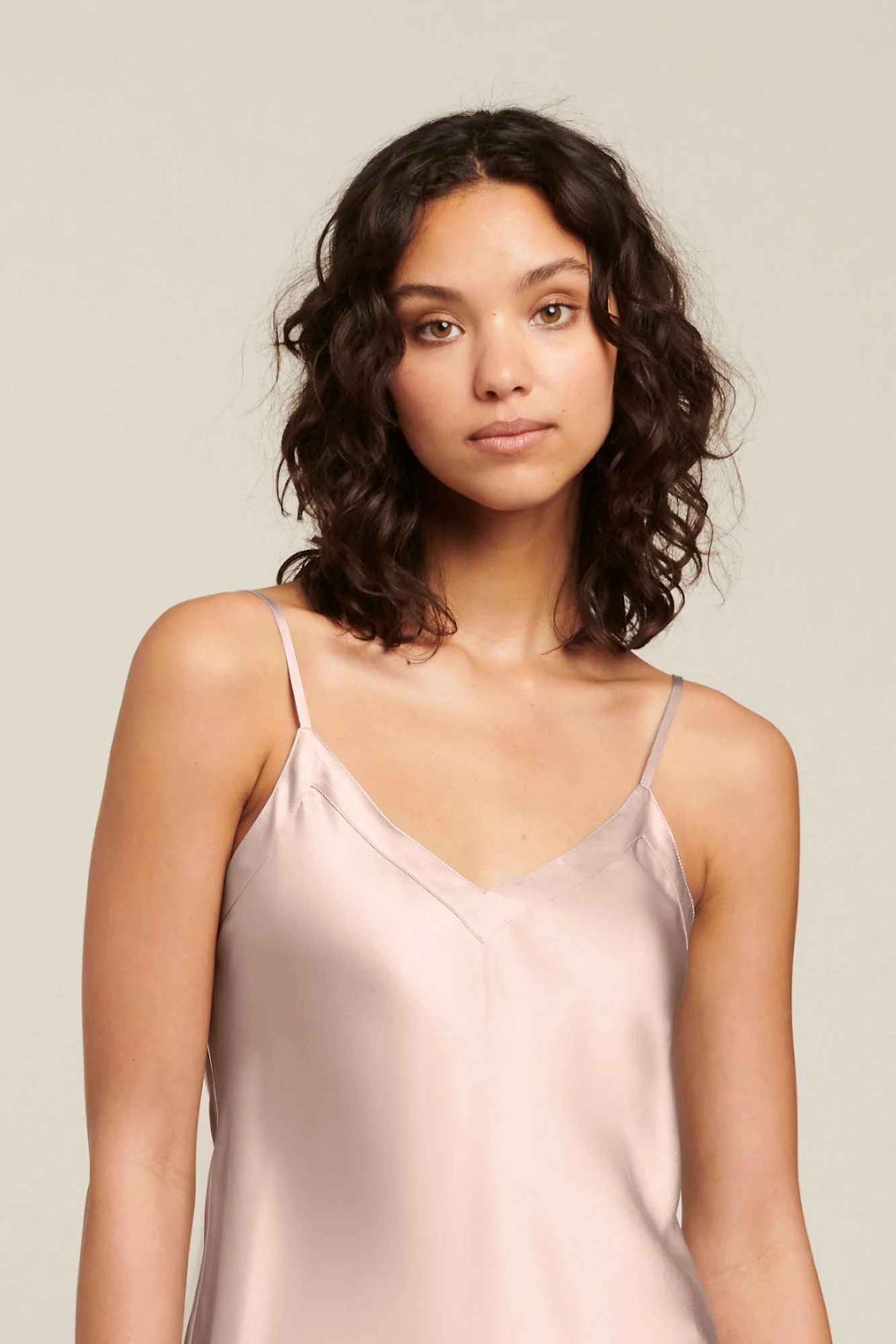 Silk Cami | Shadow Grey - Image 2