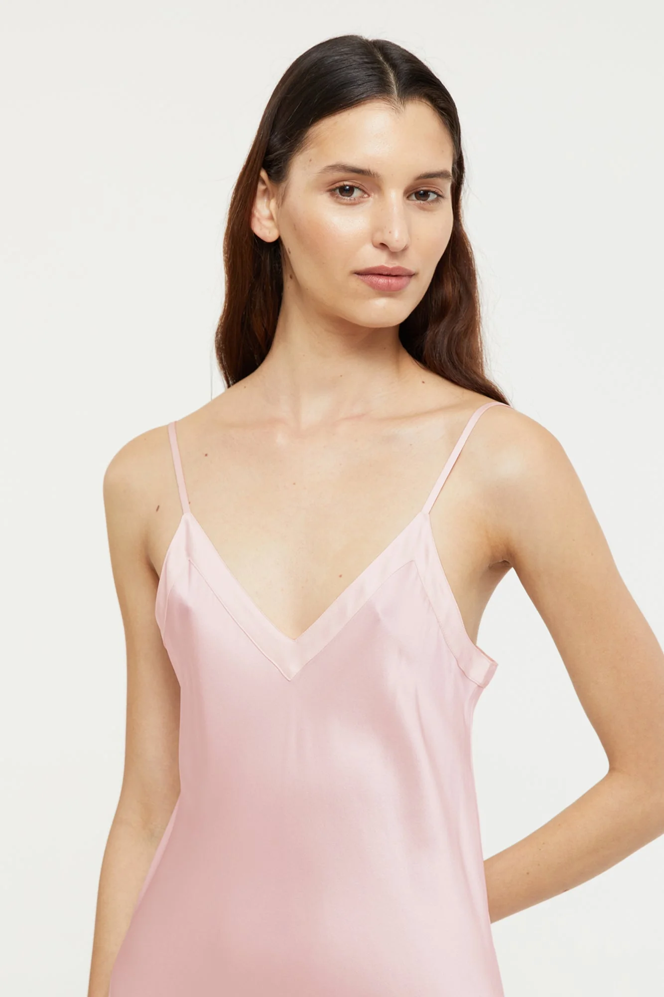 Silk Chemise | Bridal Rose - Image 2