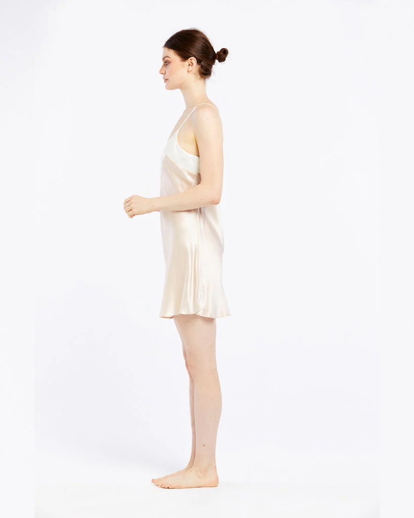 Silk Chemise | Dawn/Creme - Image 2