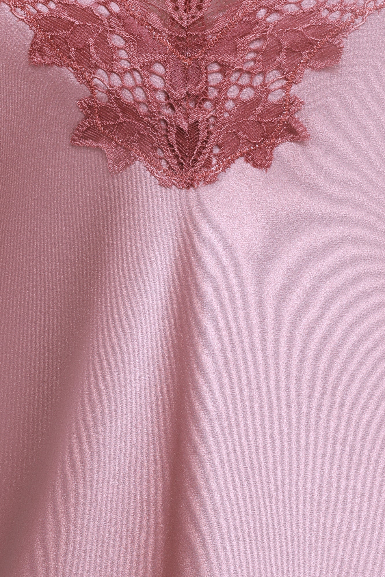 Silk Lace Chemise | Mauve - Image 6
