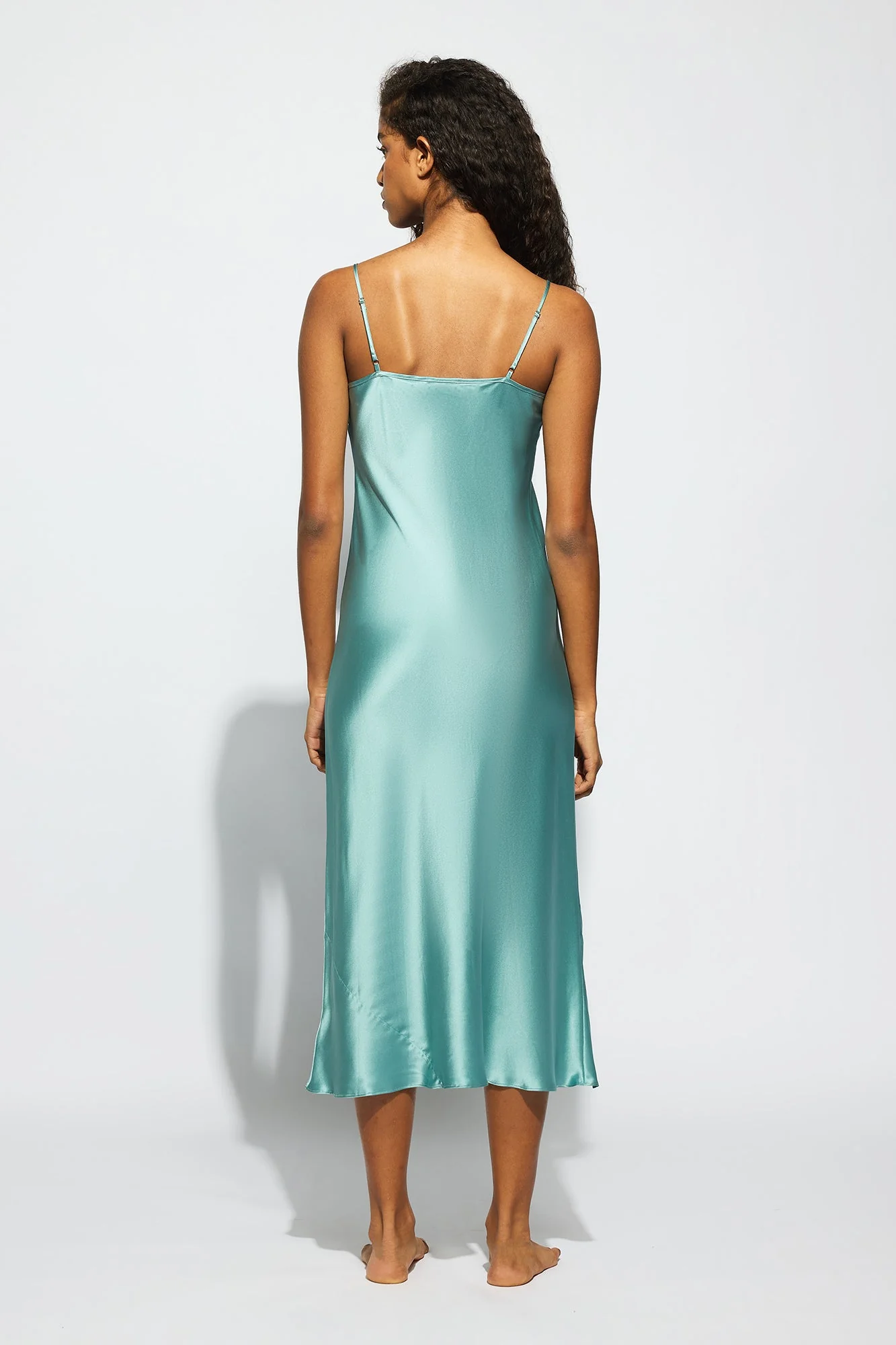 Silk Lace Slip | River - Image 4