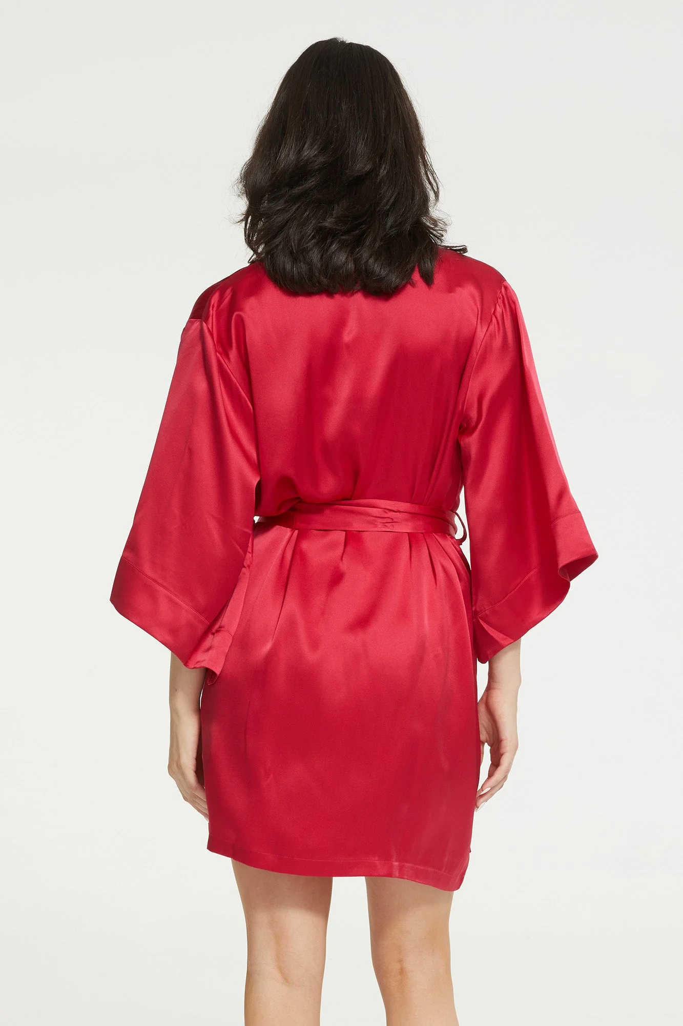 Silk Robe | Ruby - Image 4