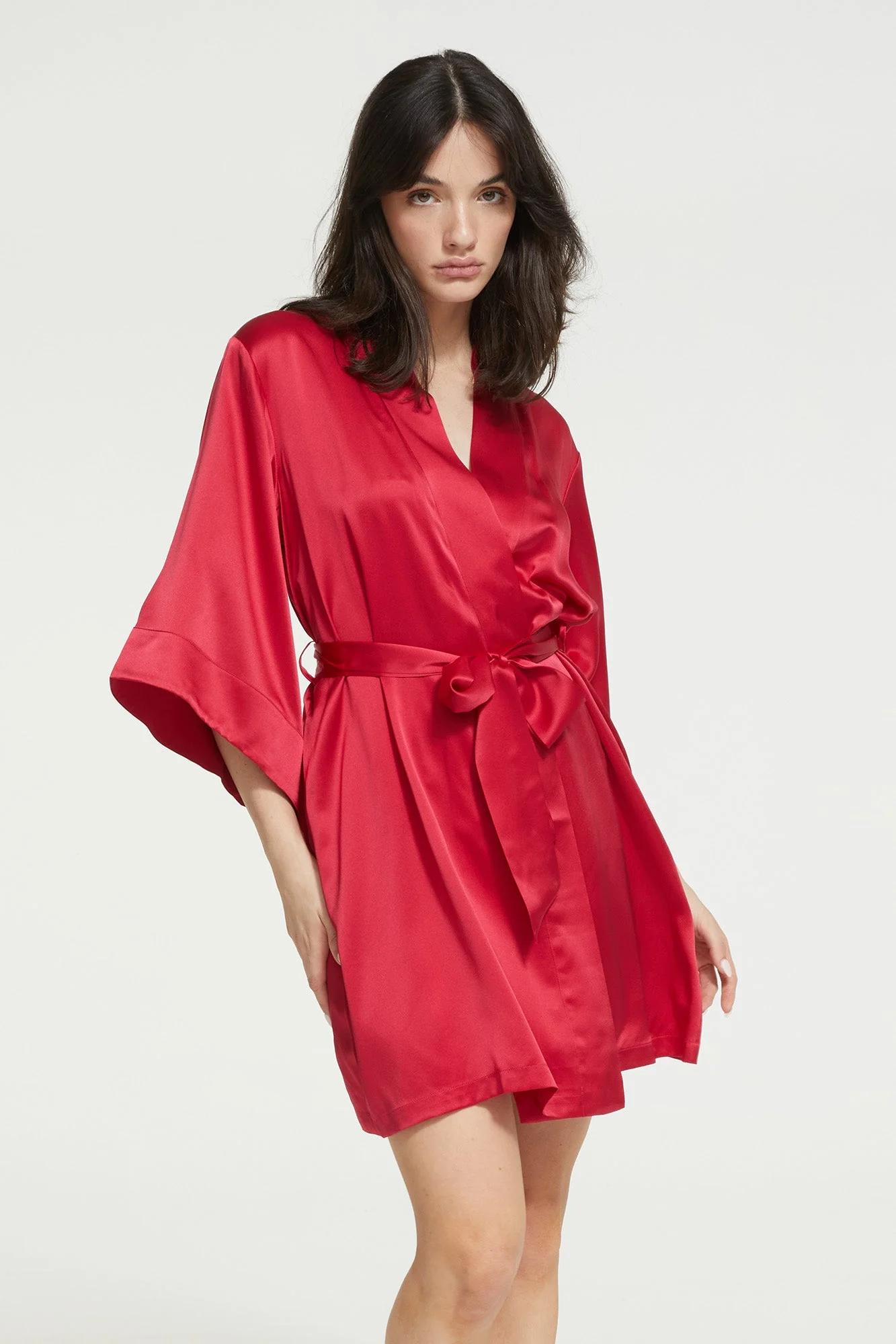Silk Robe | Ruby - Image 5