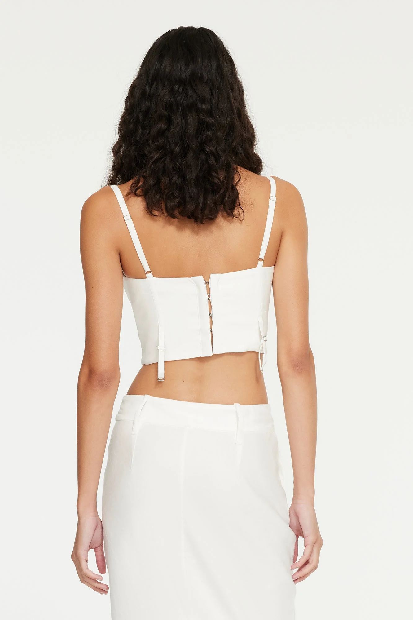 Suspender Bustier | White - Image 5