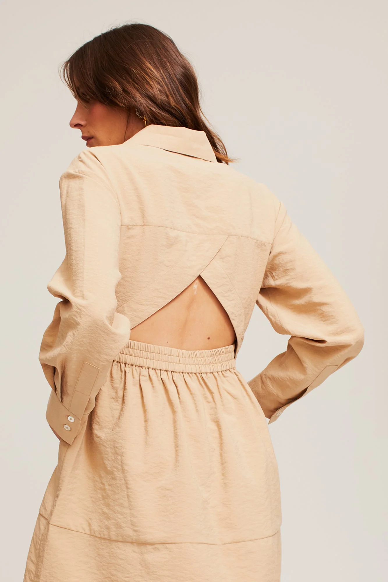 Willis Mini Dress | Cashew - Image 2