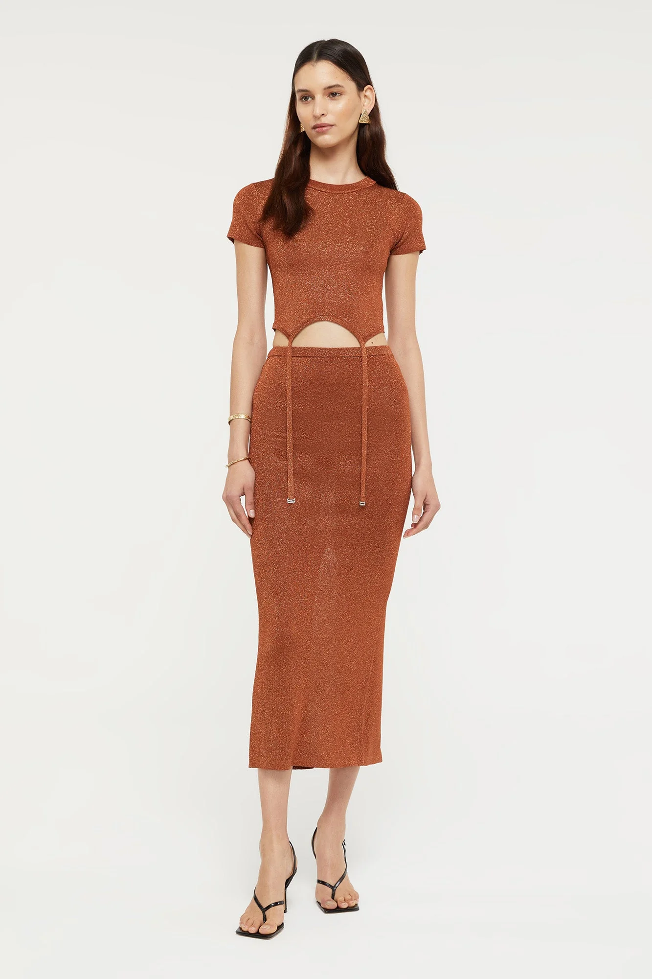 Yael Knit Top | Bronze - Image 5