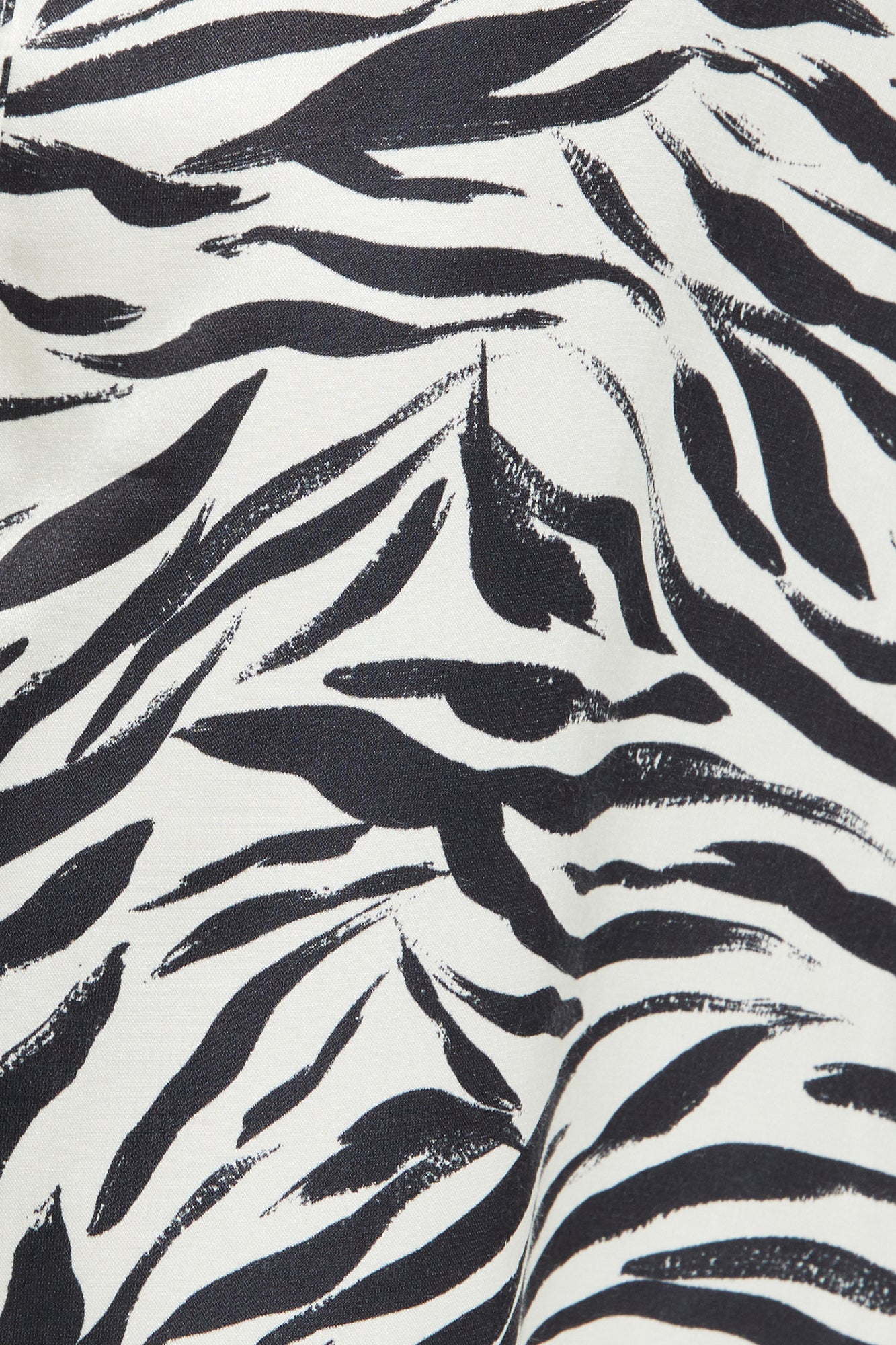 Zafina Long Pant | Brushstroke Zebra Print - Image 6