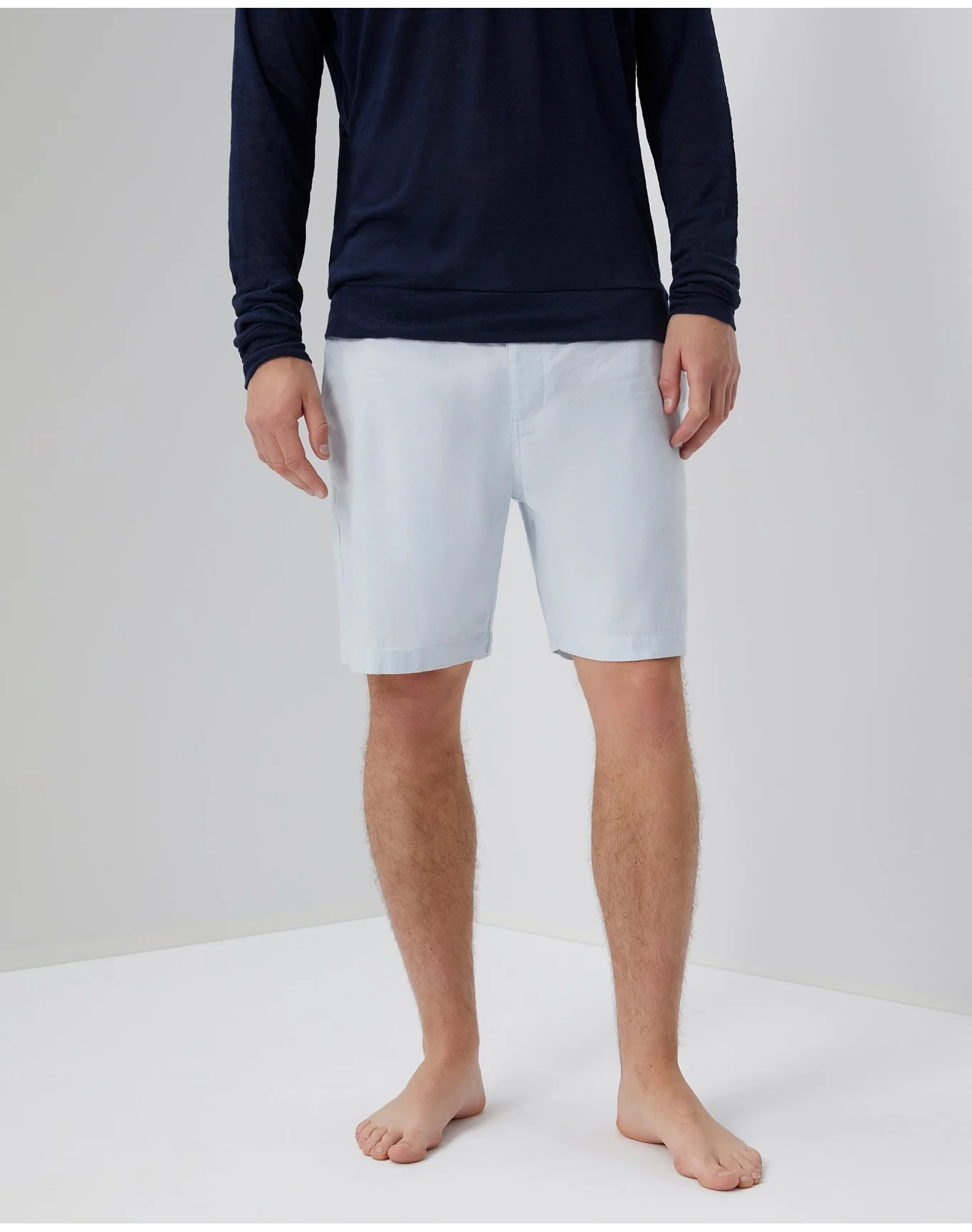 Men | 4 Way Stretch Hybrid Walk Short 7" | Spring Blue - Image 2