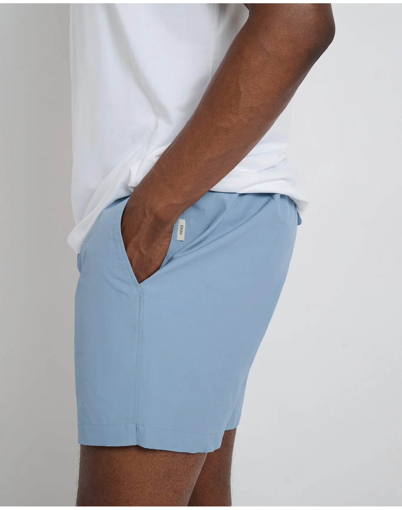 Men | Calder 6E Swim Trunk | Baby Blue - Image 2