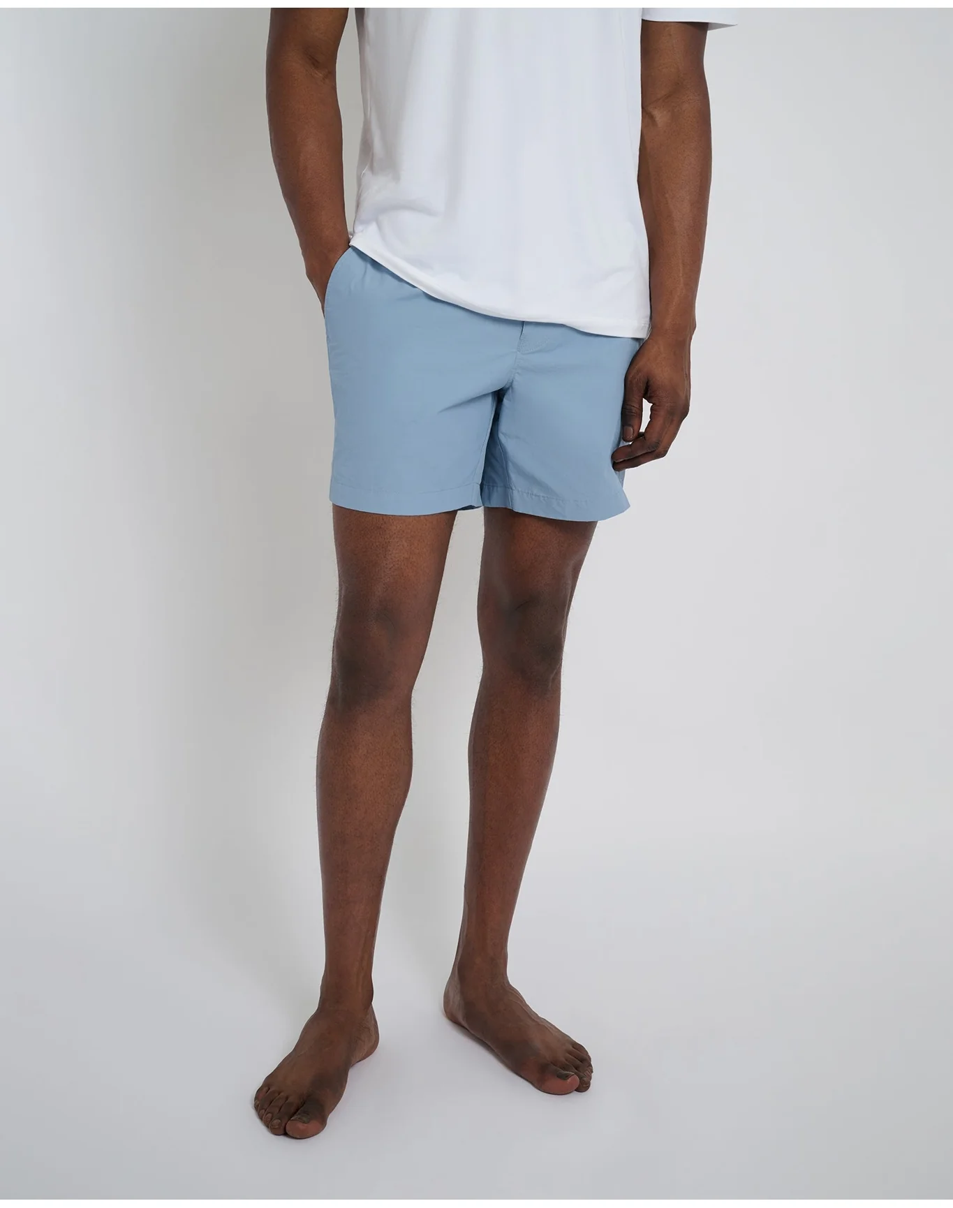 Men | Calder 6E Swim Trunk | Baby Blue - Image 3