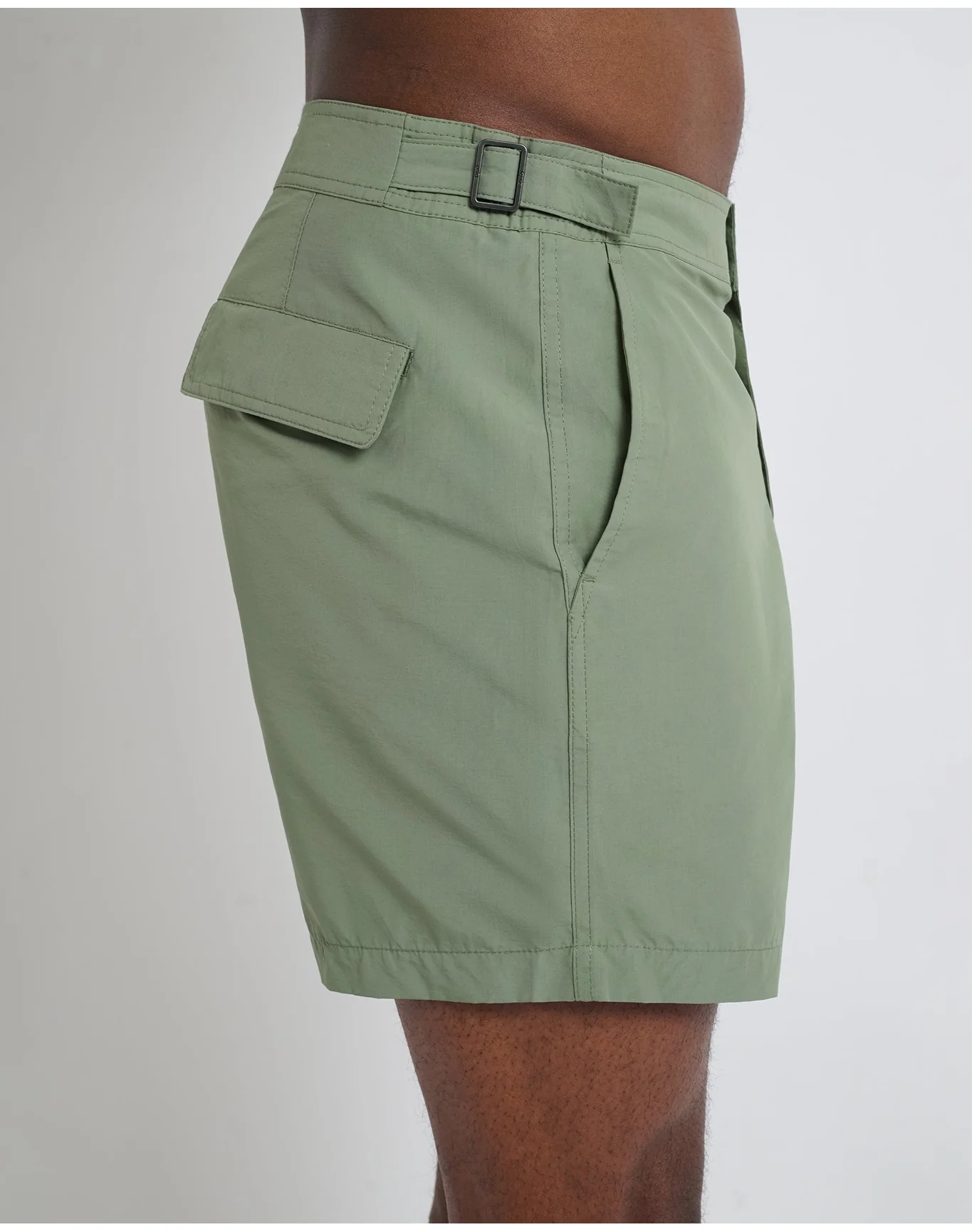 Men | Calder Buckle 5" Swim Trunk | Seaspray - Image 2