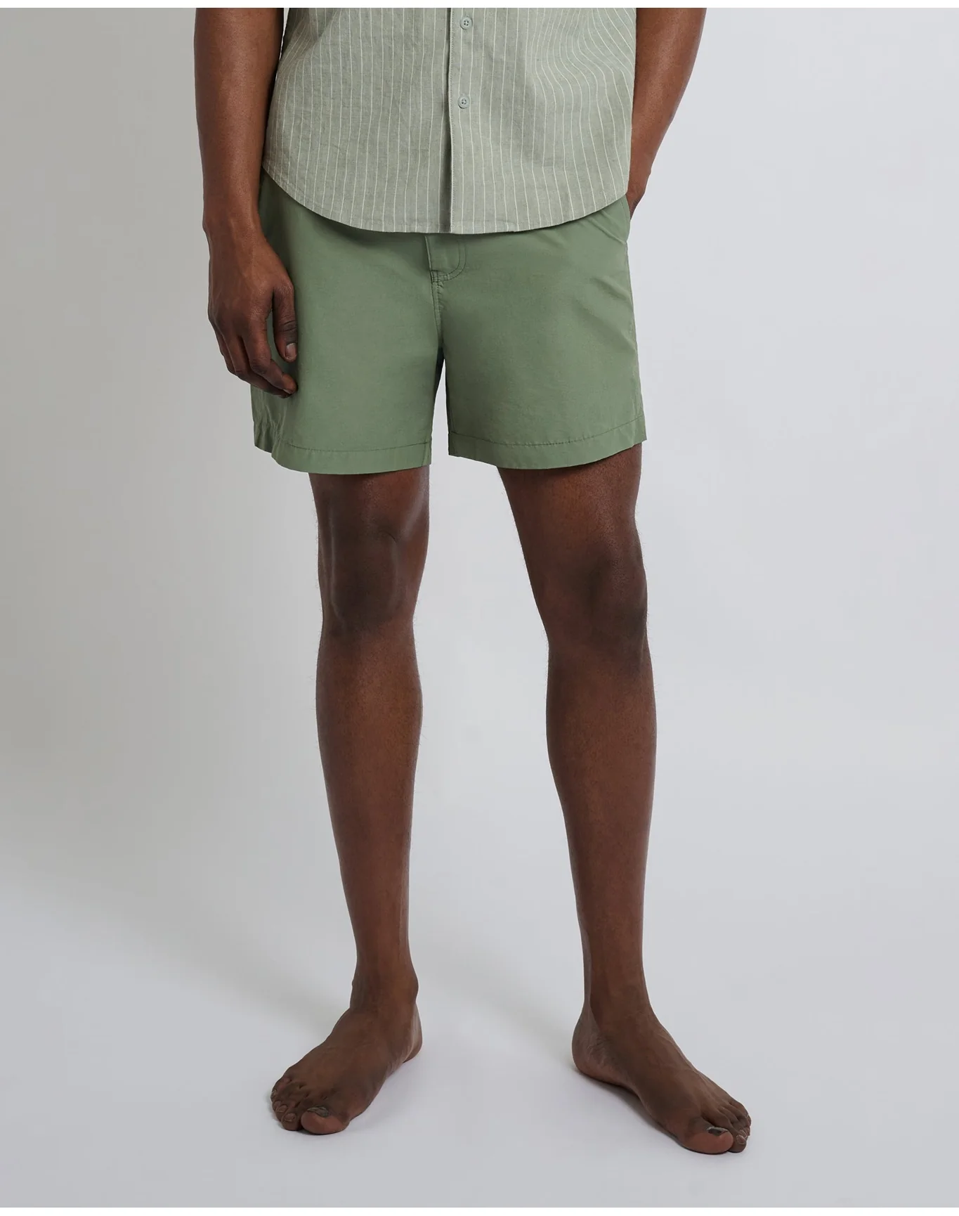 Men | Calder Buckle 5" Swim Trunk | Seaspray - Image 3
