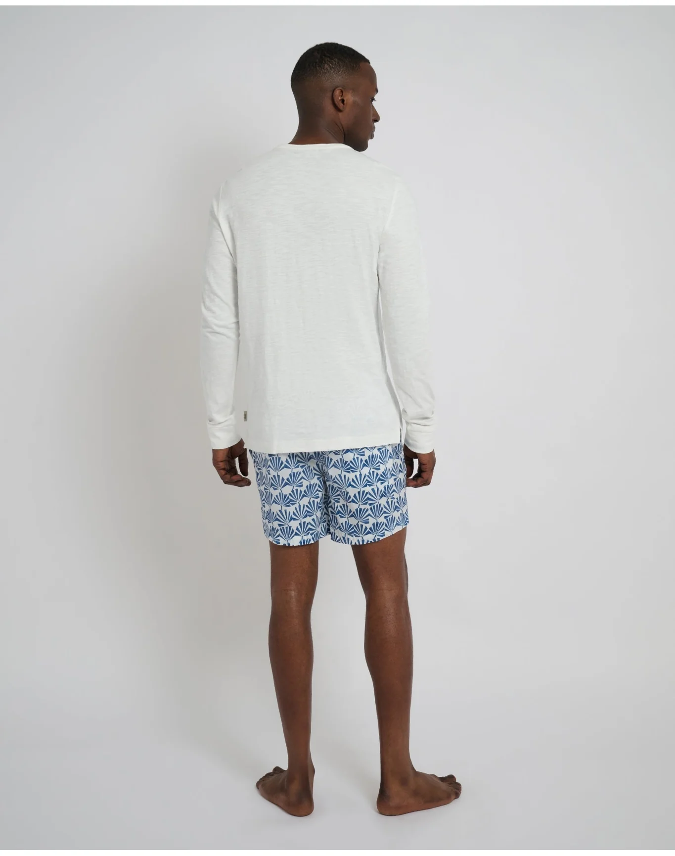 Men | Charles 5" Swim Trunk | Dark Blue - Image 5