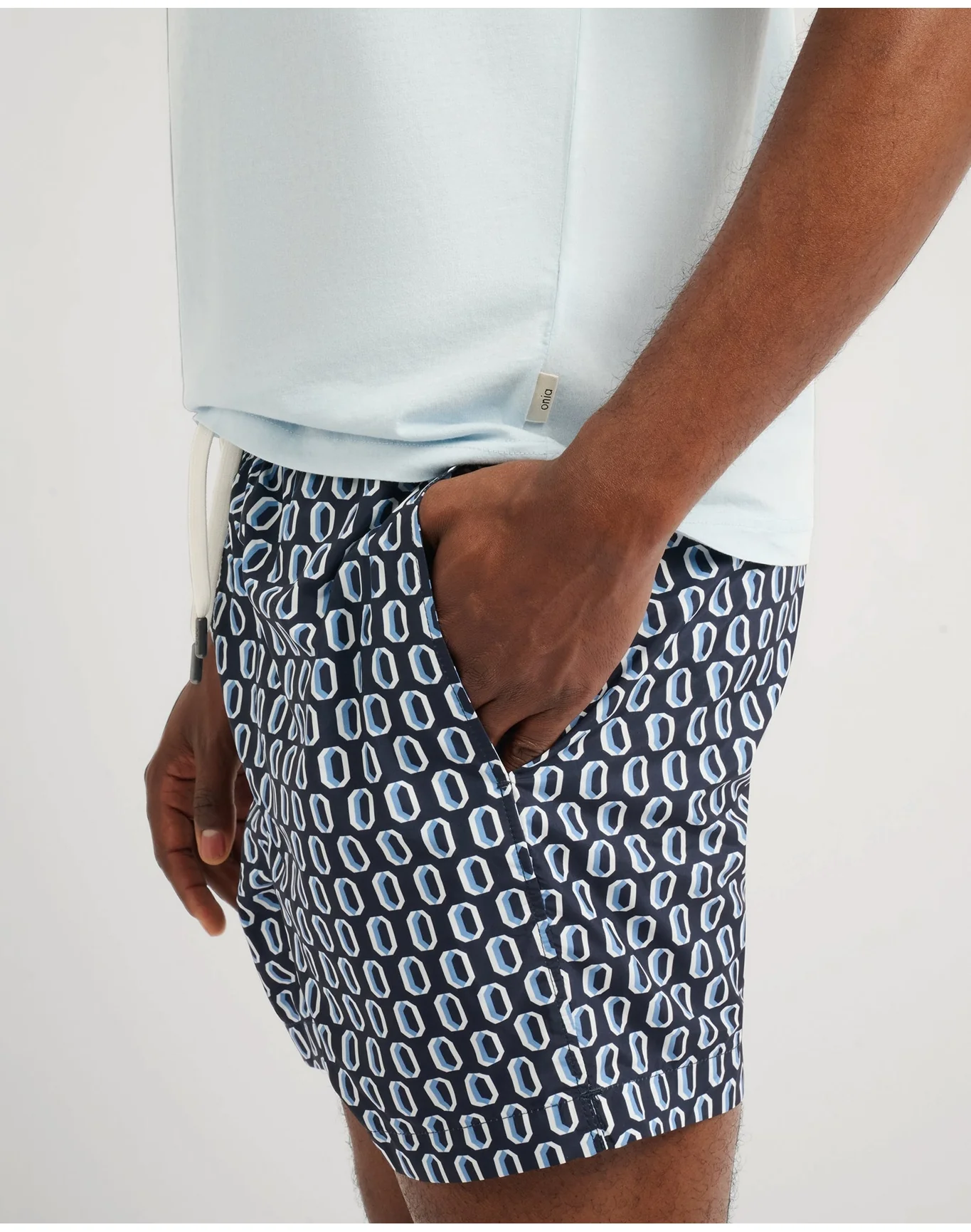Men | Charles 5" Swim Trunk | Deep Navy VTAG V3 - Image 3