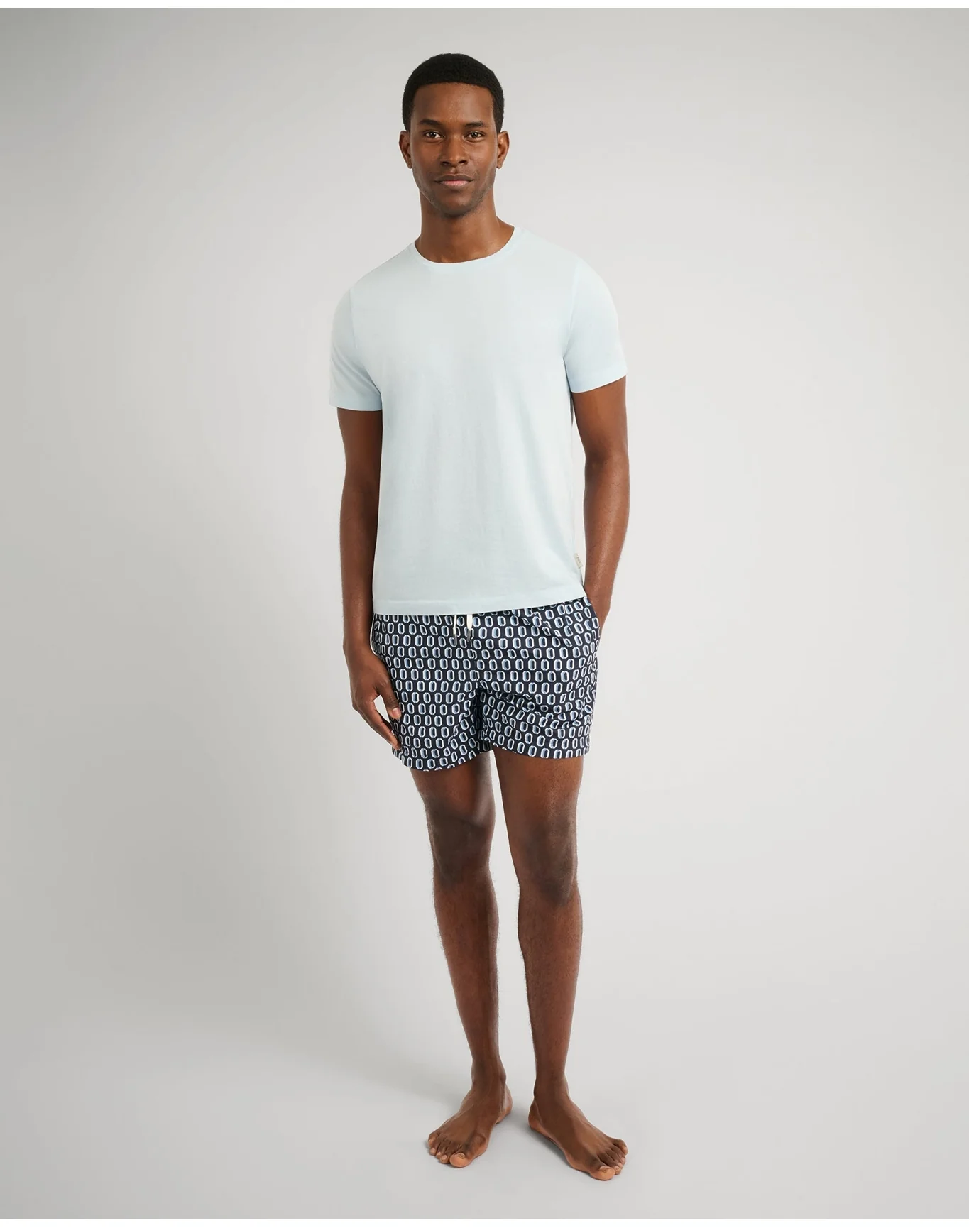 Men | Charles 5" Swim Trunk | Deep Navy VTAG V3 - Image 4