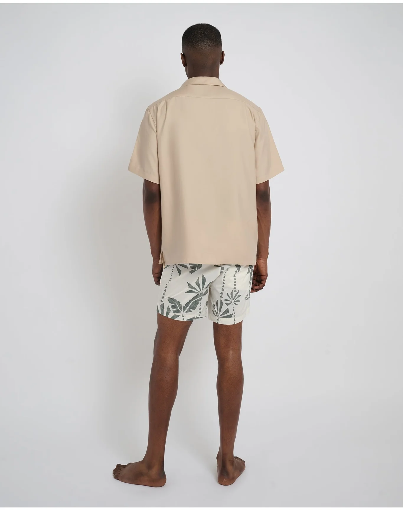Men | Charles 5" Swim Trunk | Olive - Image 5