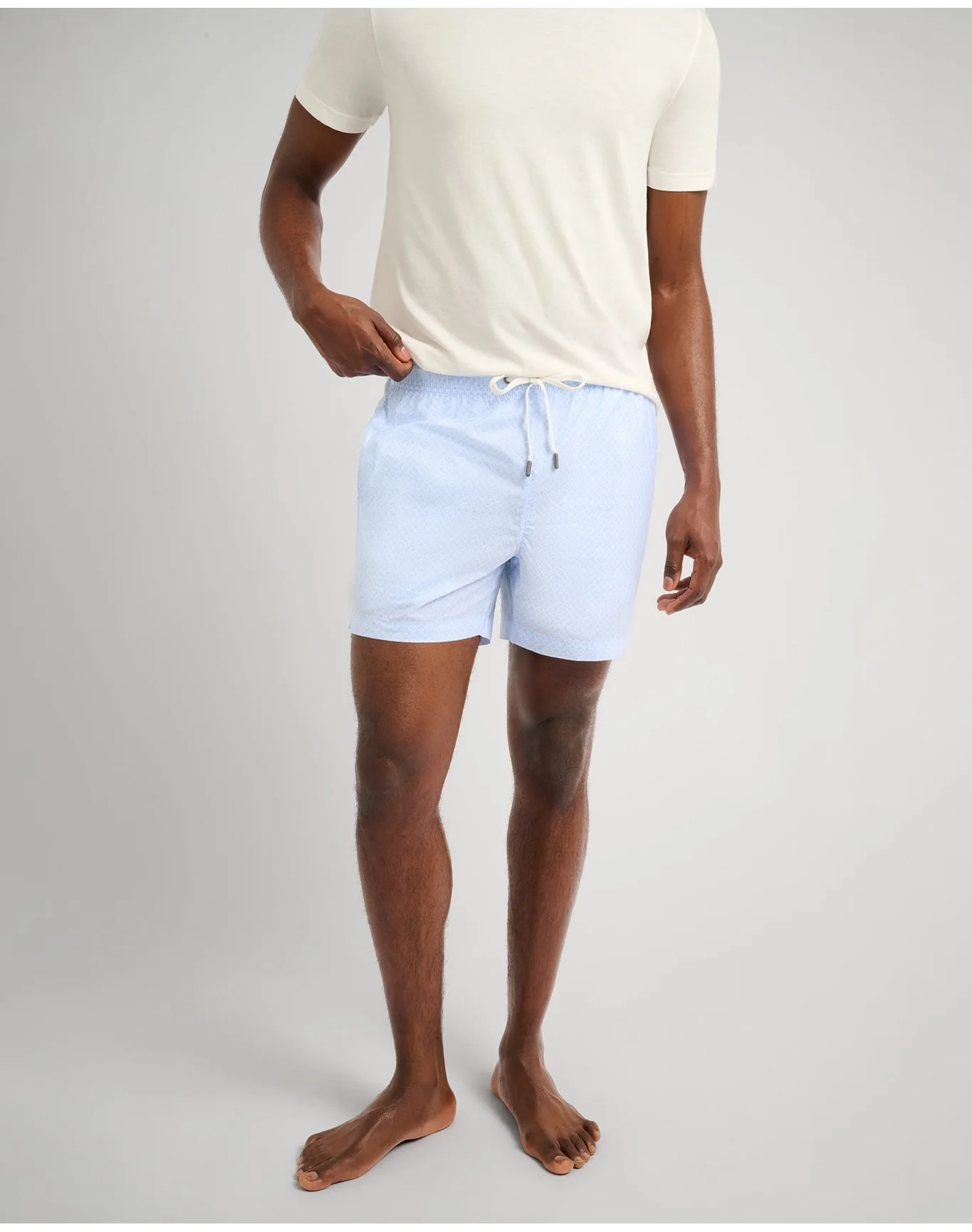 Men | Charles 5" Swim Trunk | Sky Blue - Image 2