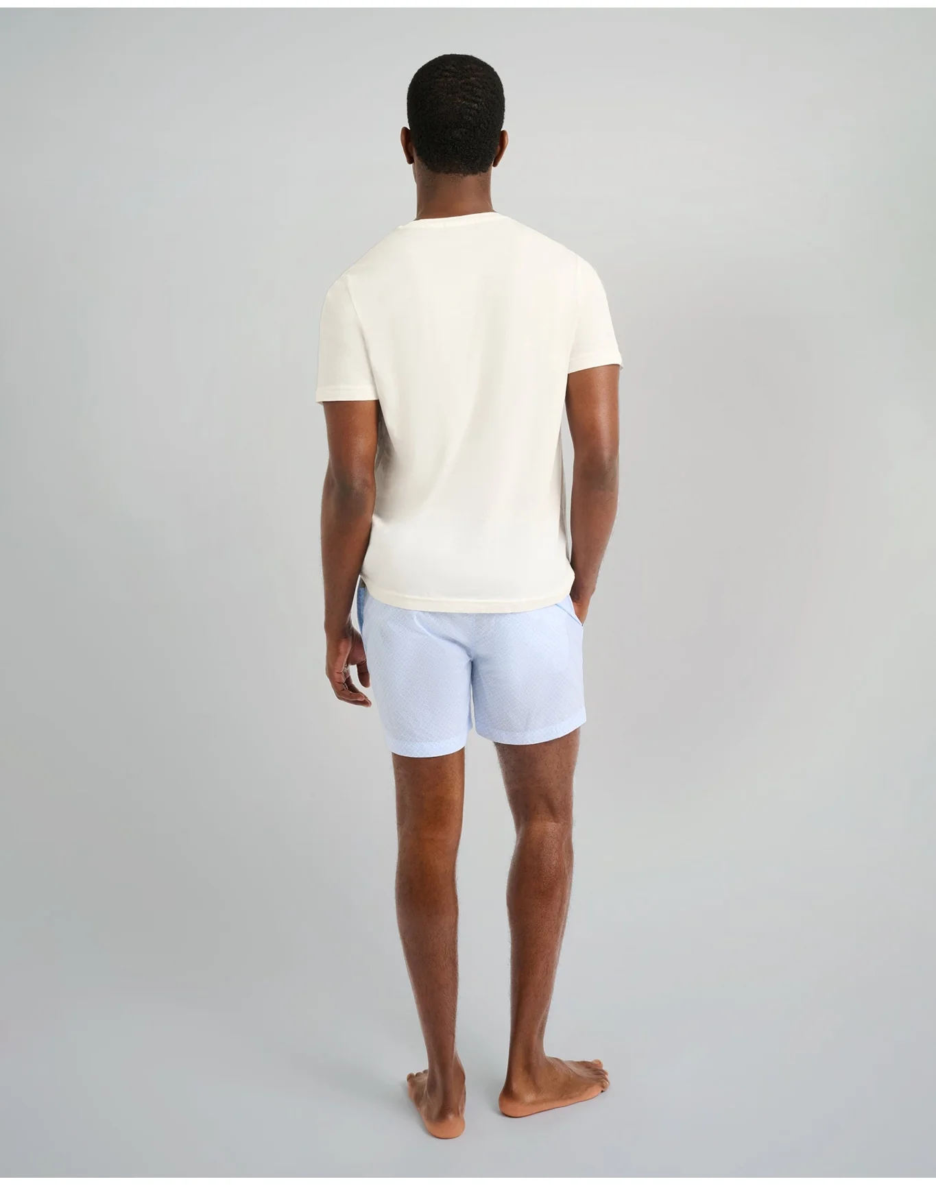 Men | Charles 5" Swim Trunk | Sky Blue - Image 5