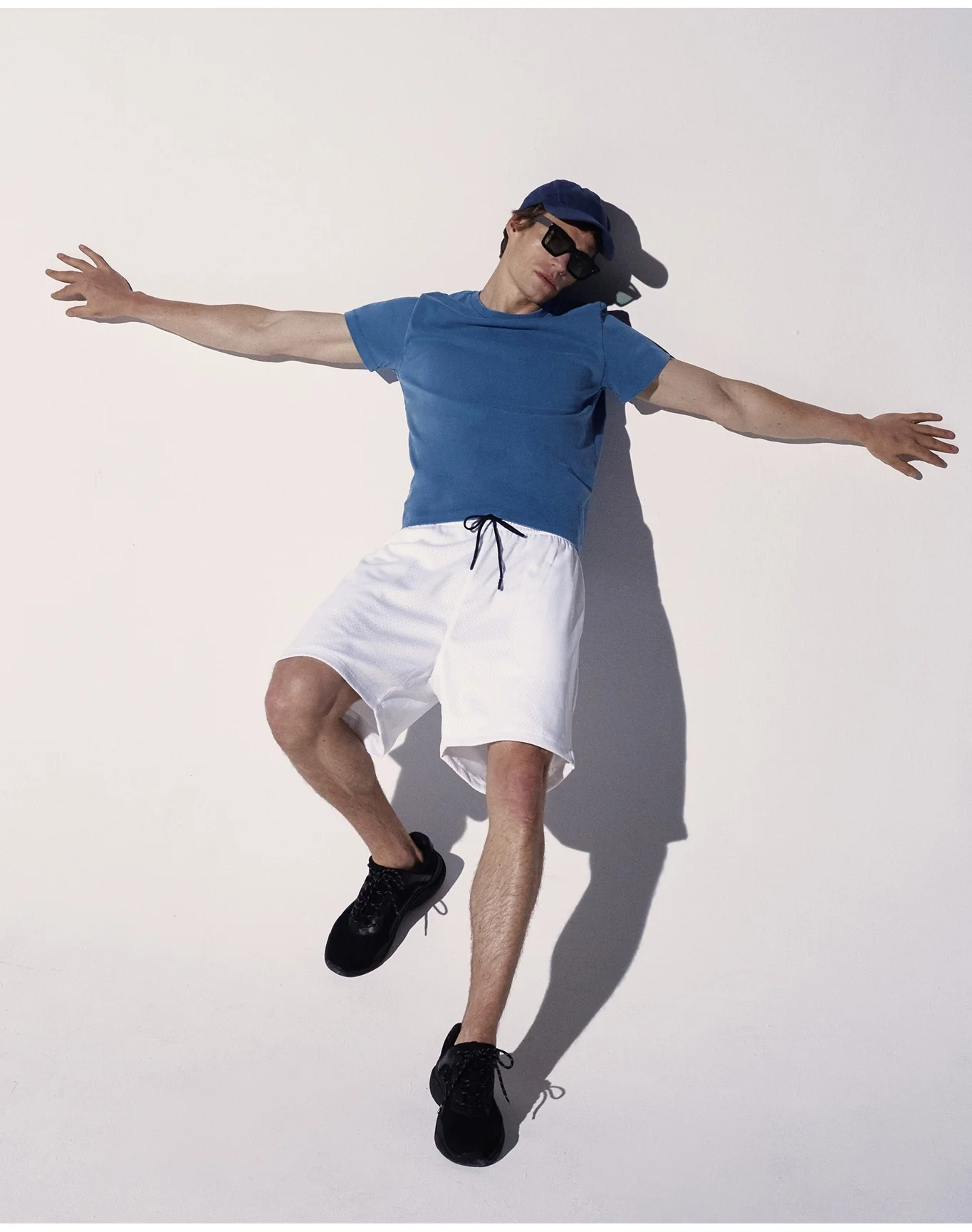 Men | Garment Dye Jersey Crew Neck Tee | Lilac - Image 13