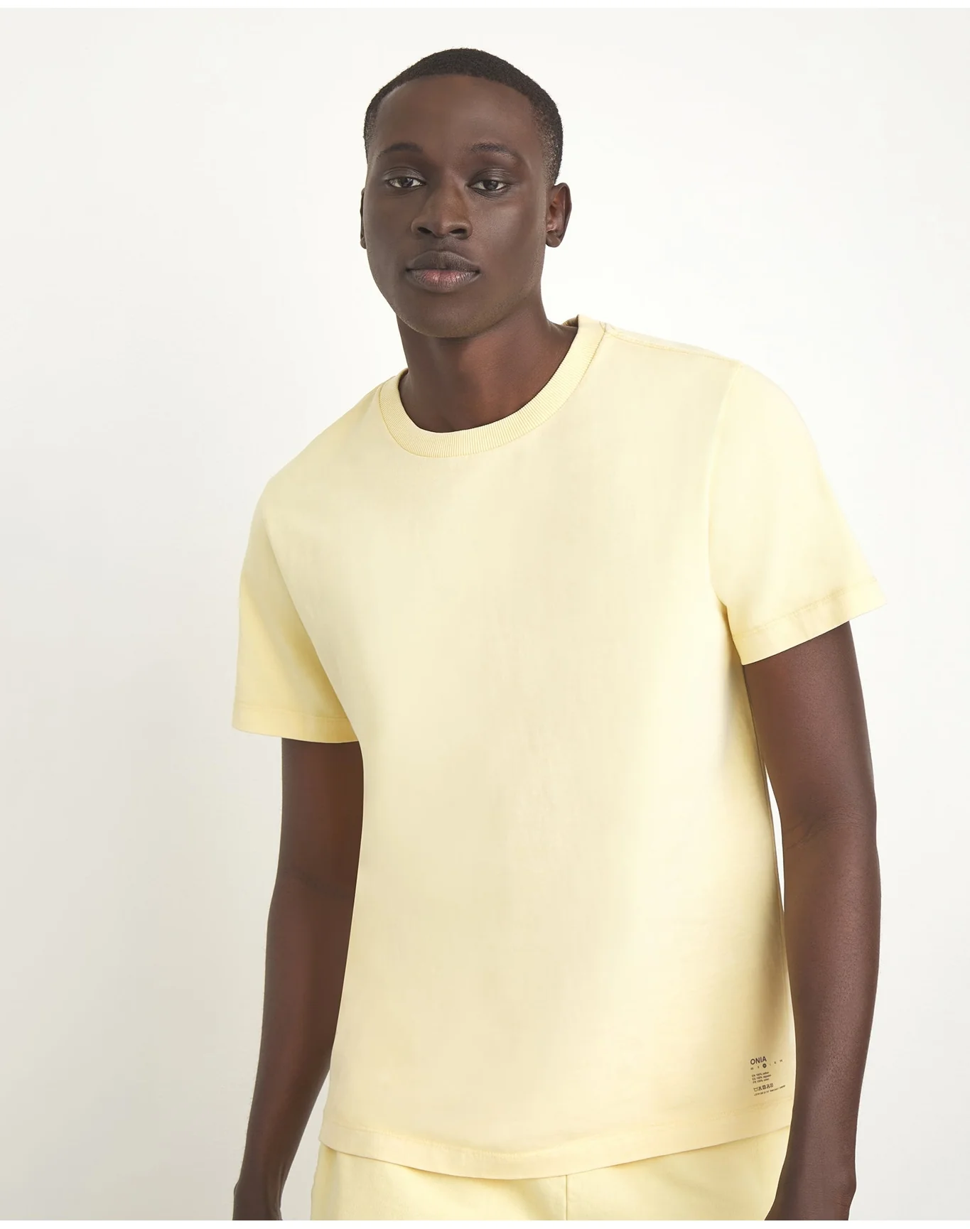 Men | Garment Dye Jersey Crew Neck Tee | Lilac - Image 17