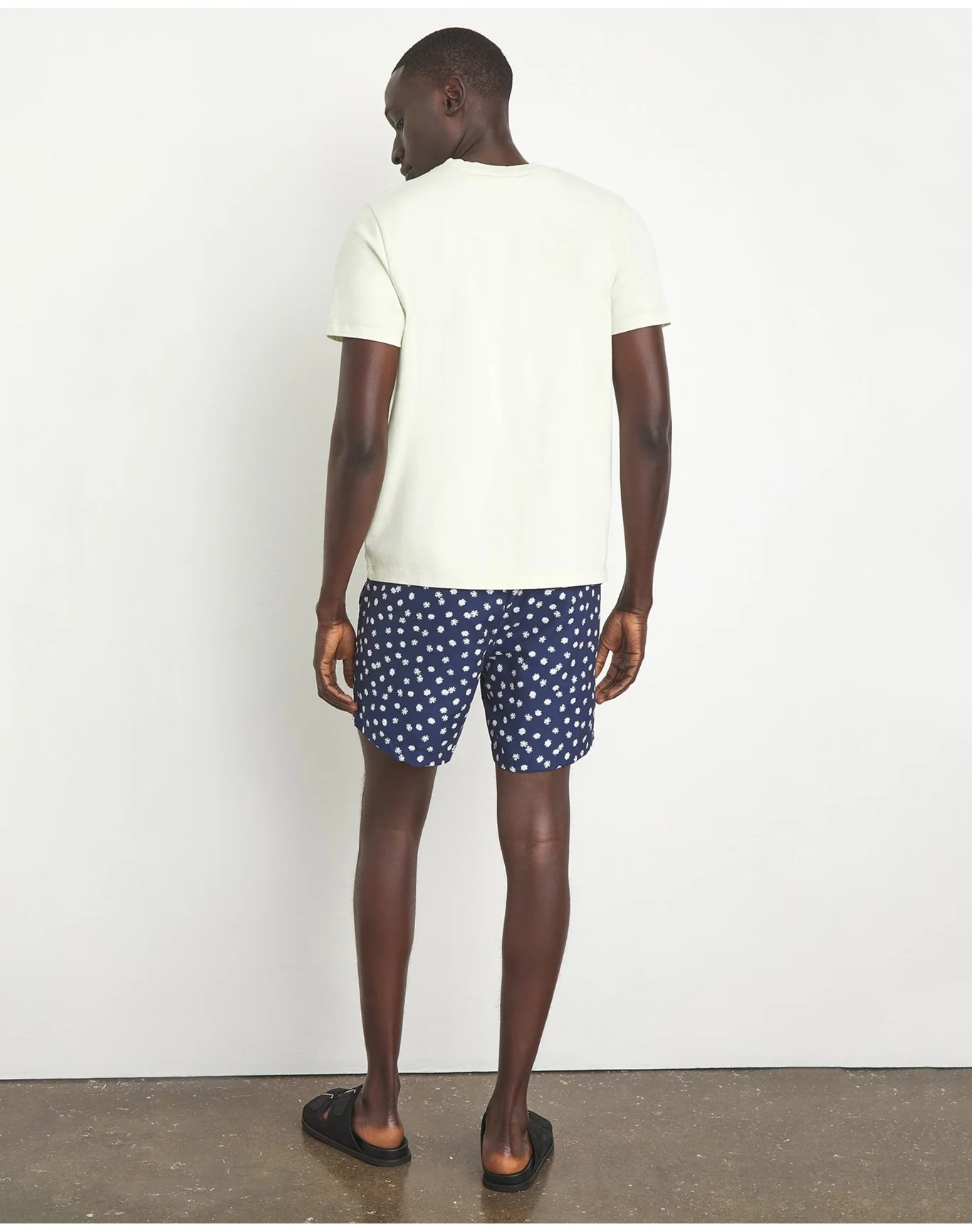 Men | Garment Dye Jersey Crew Neck Tee | Lilac - Image 25