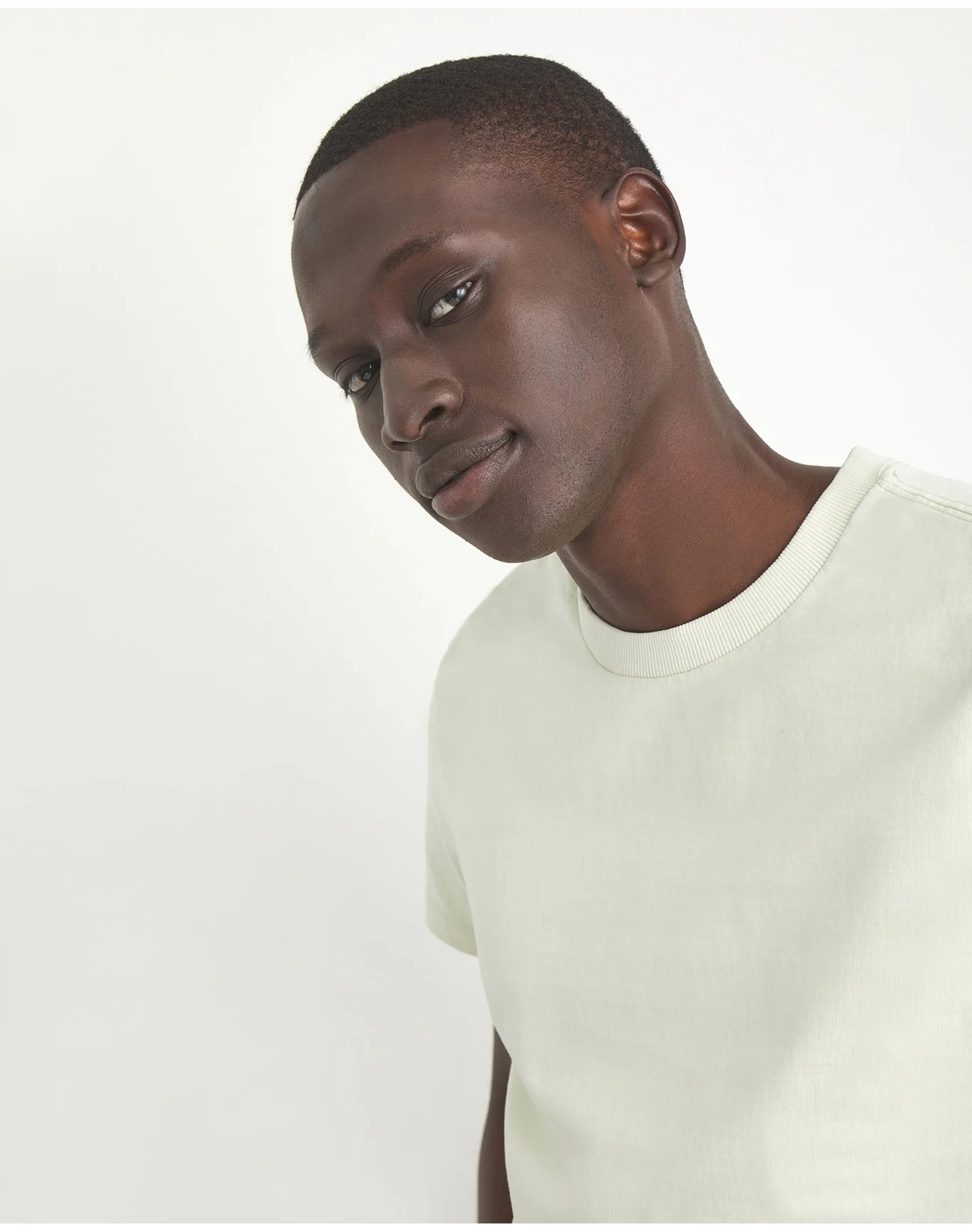 Men | Garment Dye Jersey Crew Neck Tee | Lilac - Image 26