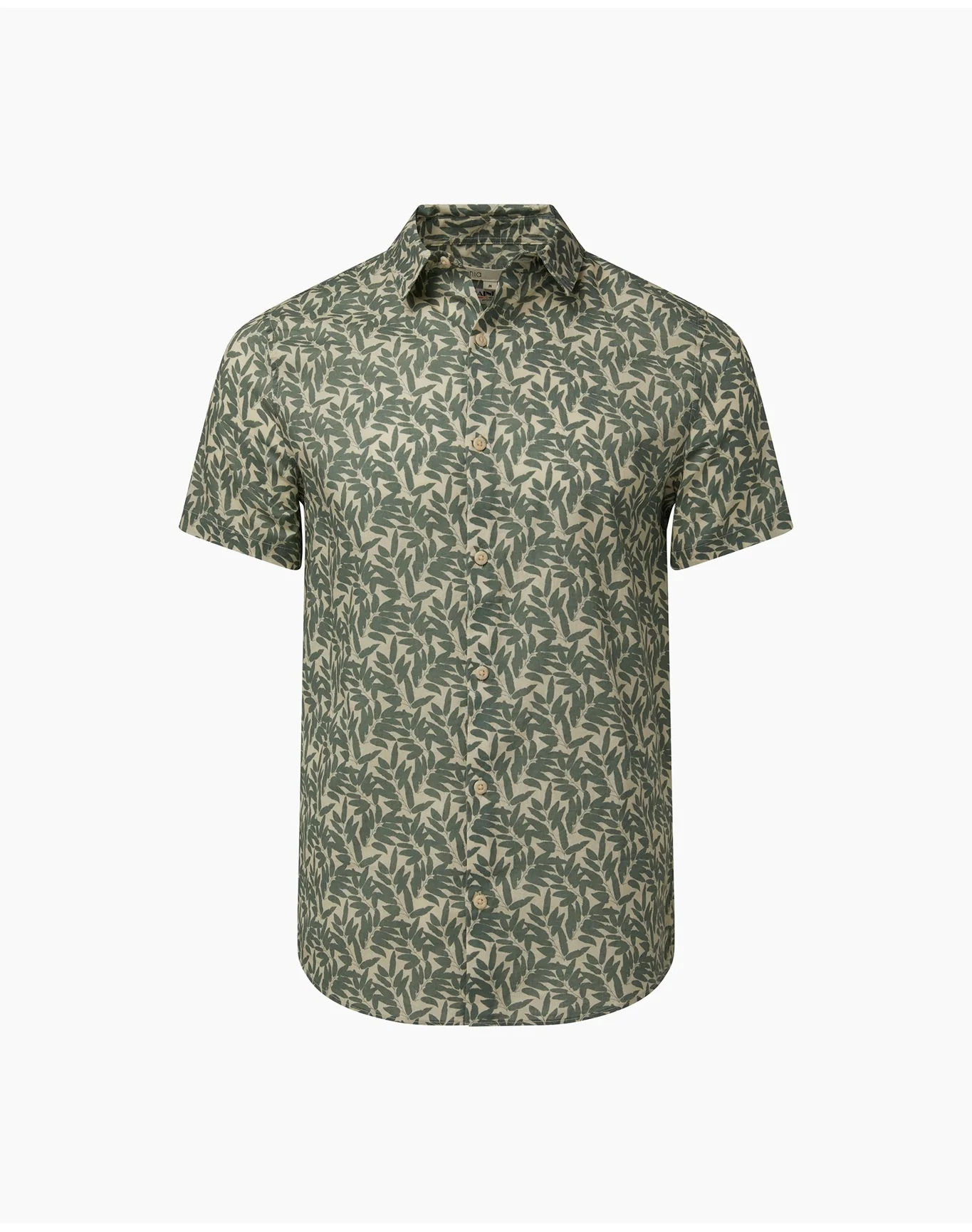 Men | Jack Air Linen Shirt | Cream Sage - Image 2