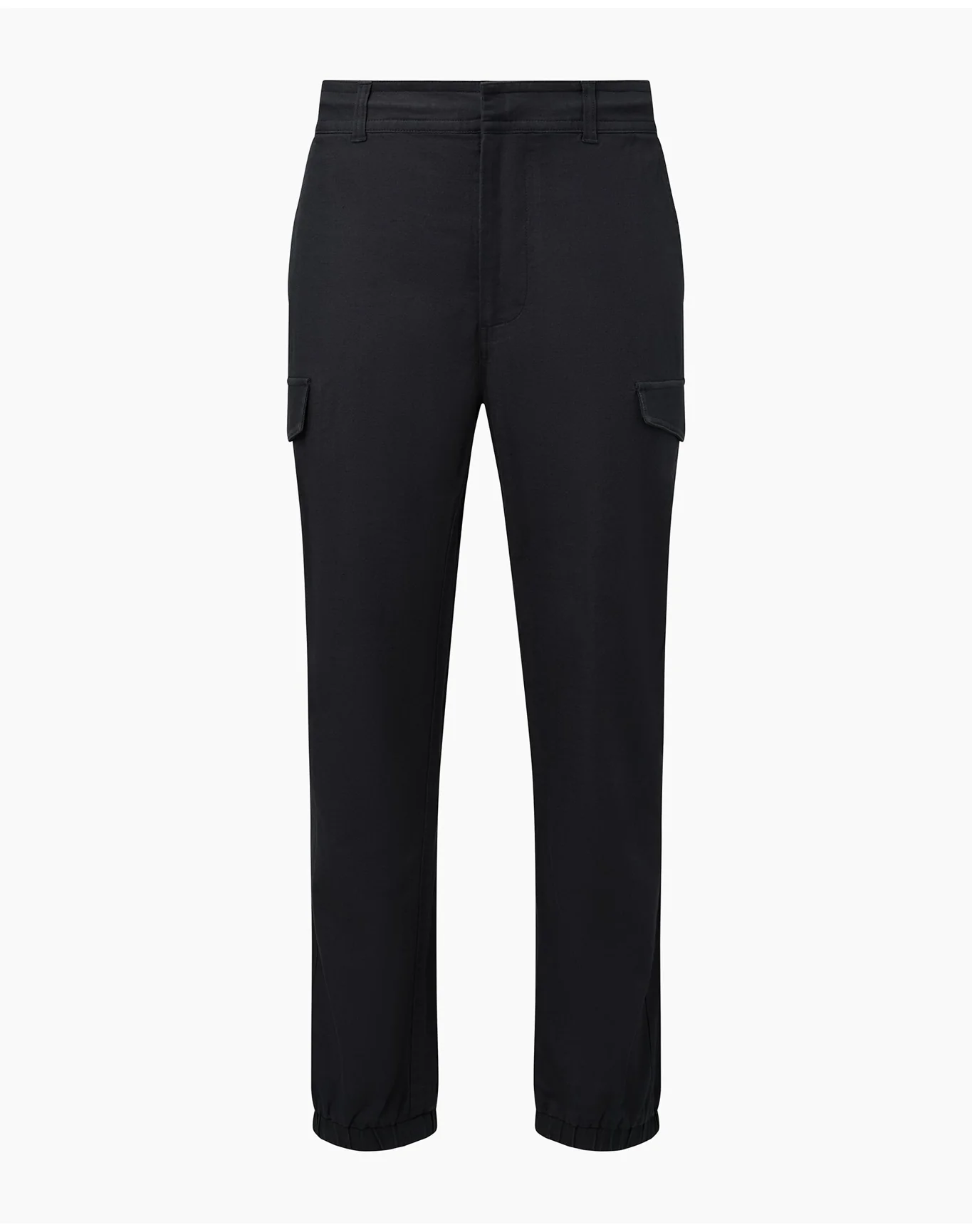 Men | Linen Cargo Jogger | Gunmetal - Image 2