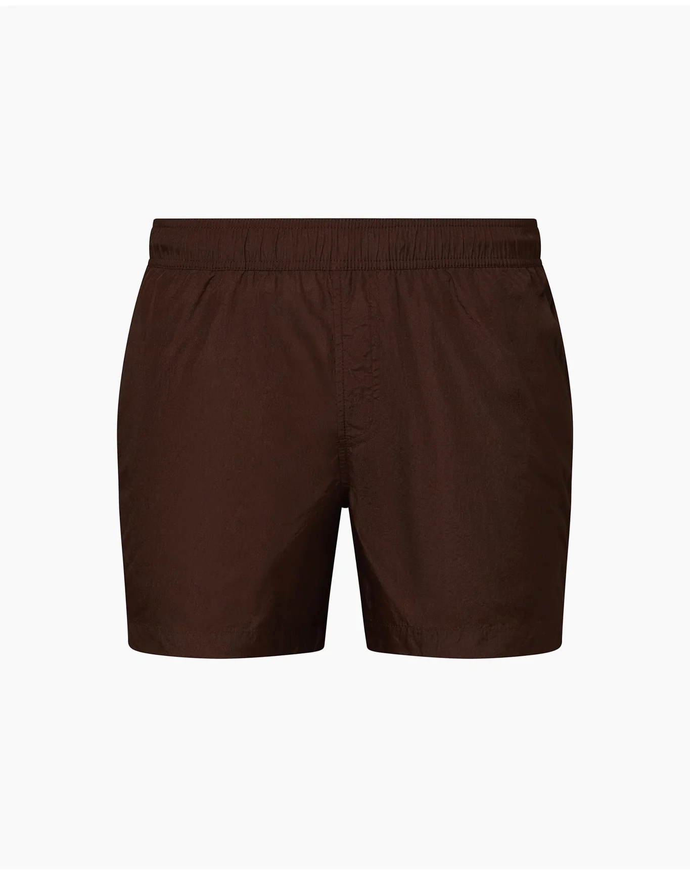 Men | Nylon Crinkle 5" Swim Trunk | Chocolate - Image 2