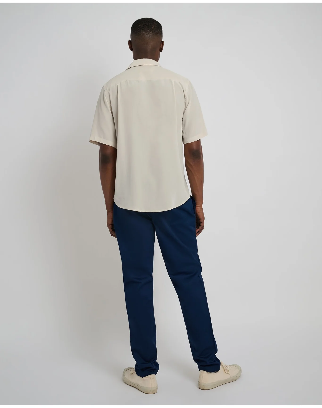 Men | Silk Vacation Shirt | Stone VTAG V2 - Image 5