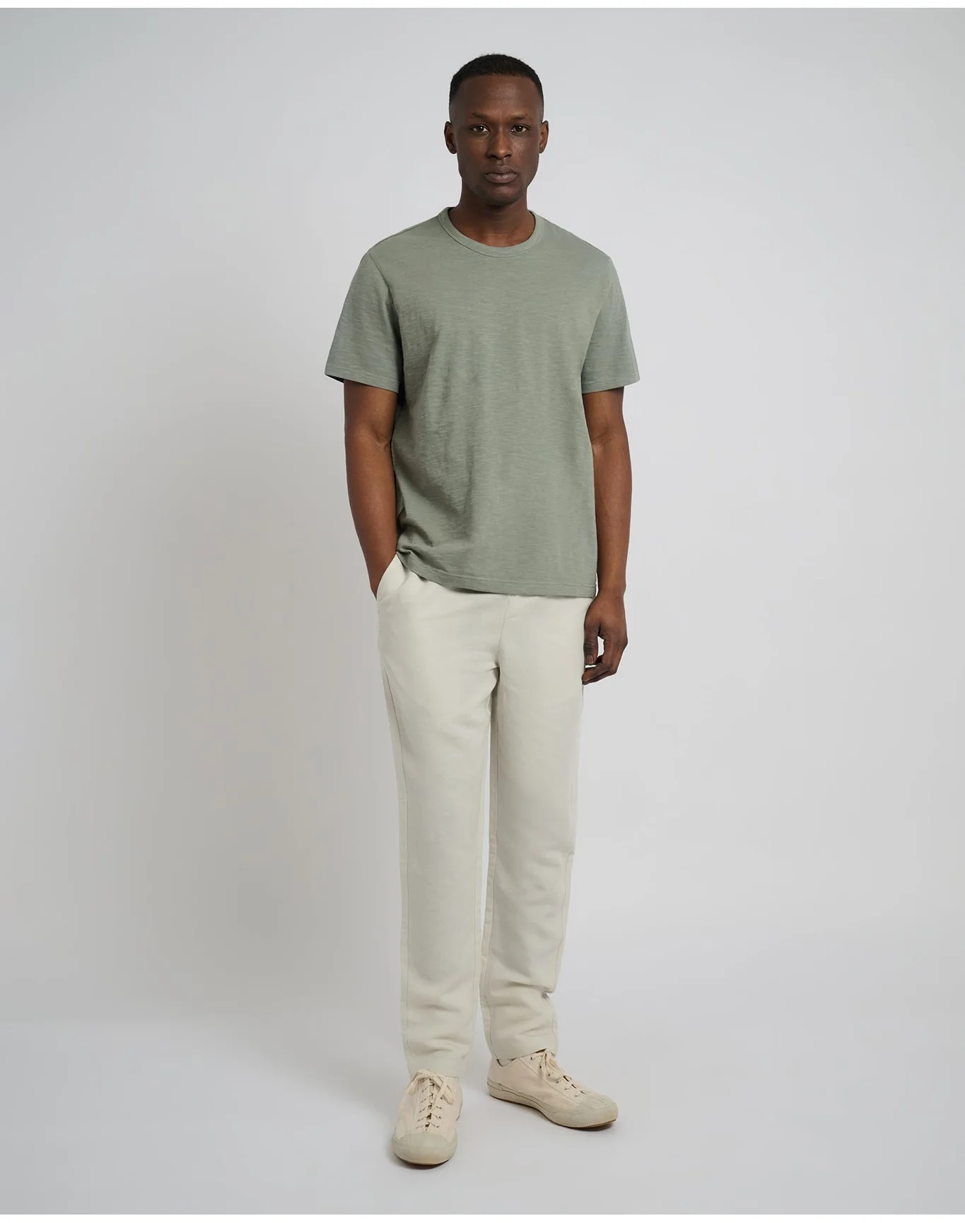 Men | Slub Tee | Agave - Image 3