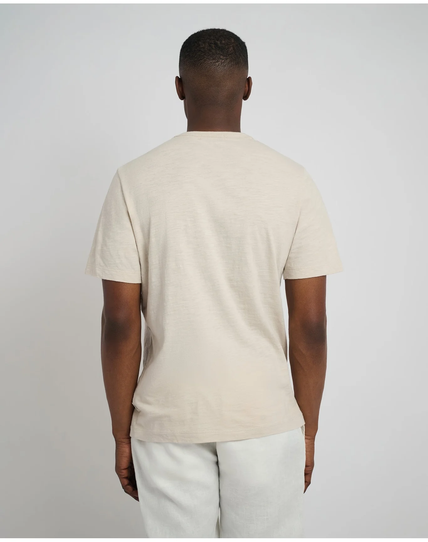Men | Slub Tee | Oat - Image 4
